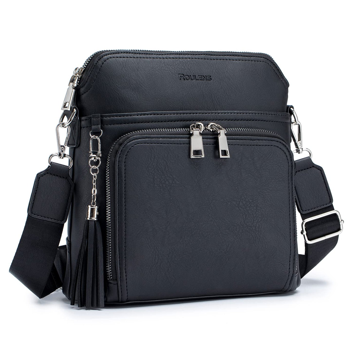 Tassel Charm Crossbody Bag for Women