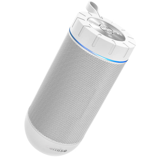 Comiso 360° Waterproof Bluetooth Speaker, 24H Playtime