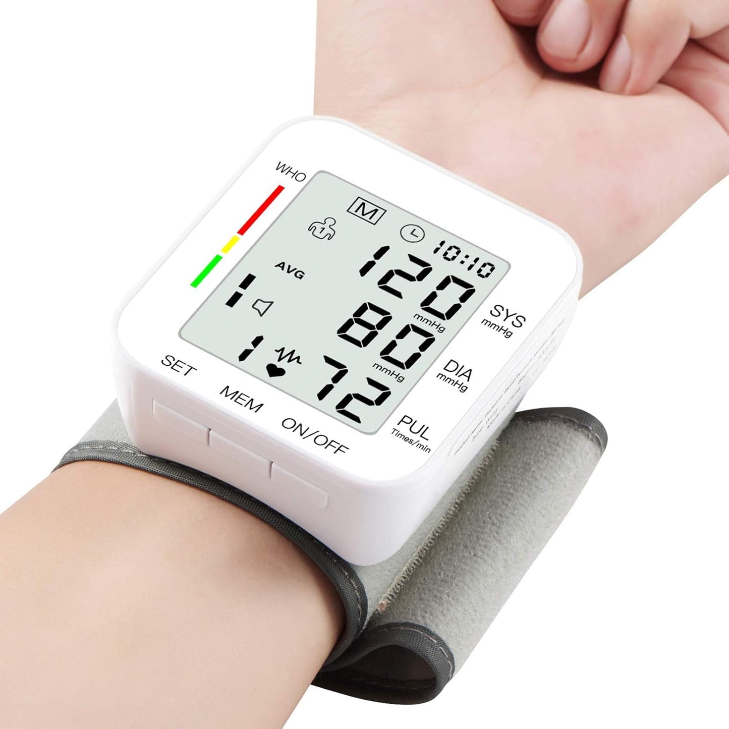 MMIZOO Auto BP Monitor with Large LCD Display
