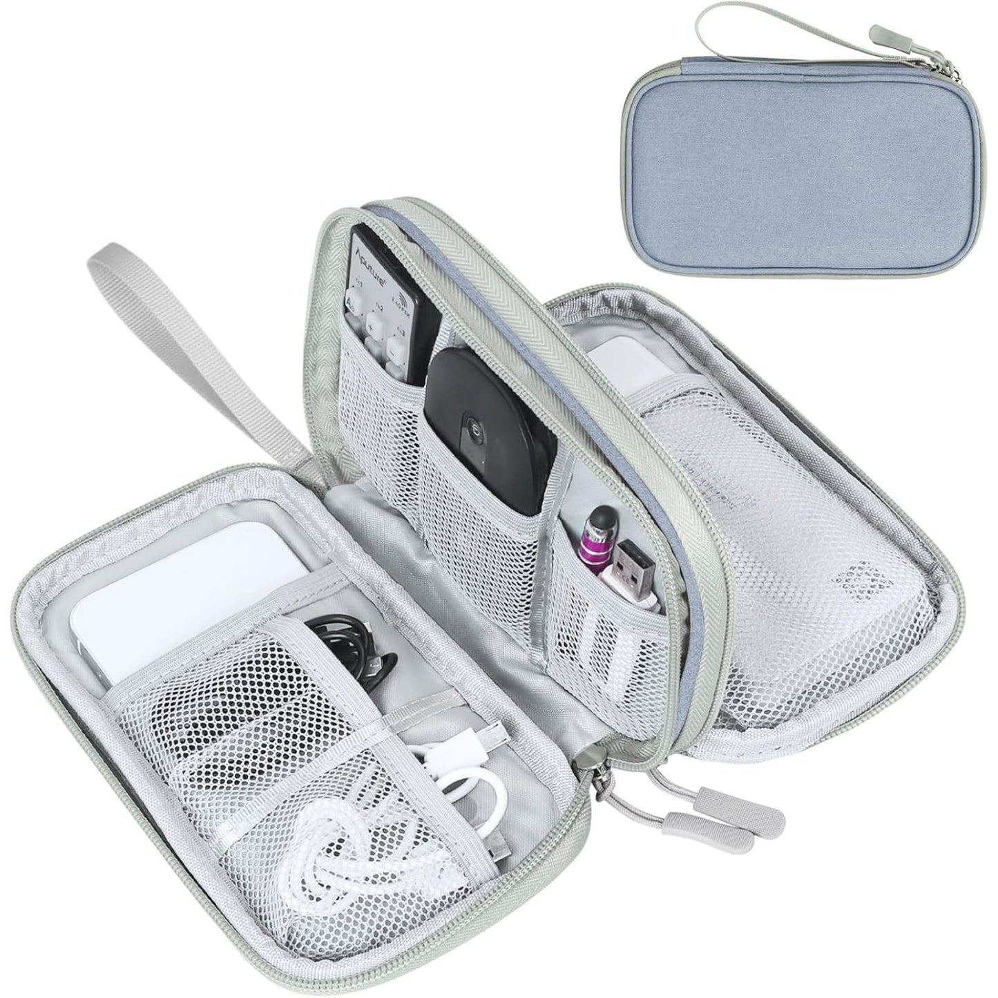 FYY All-in-One Travel Cable Organizer Pouch