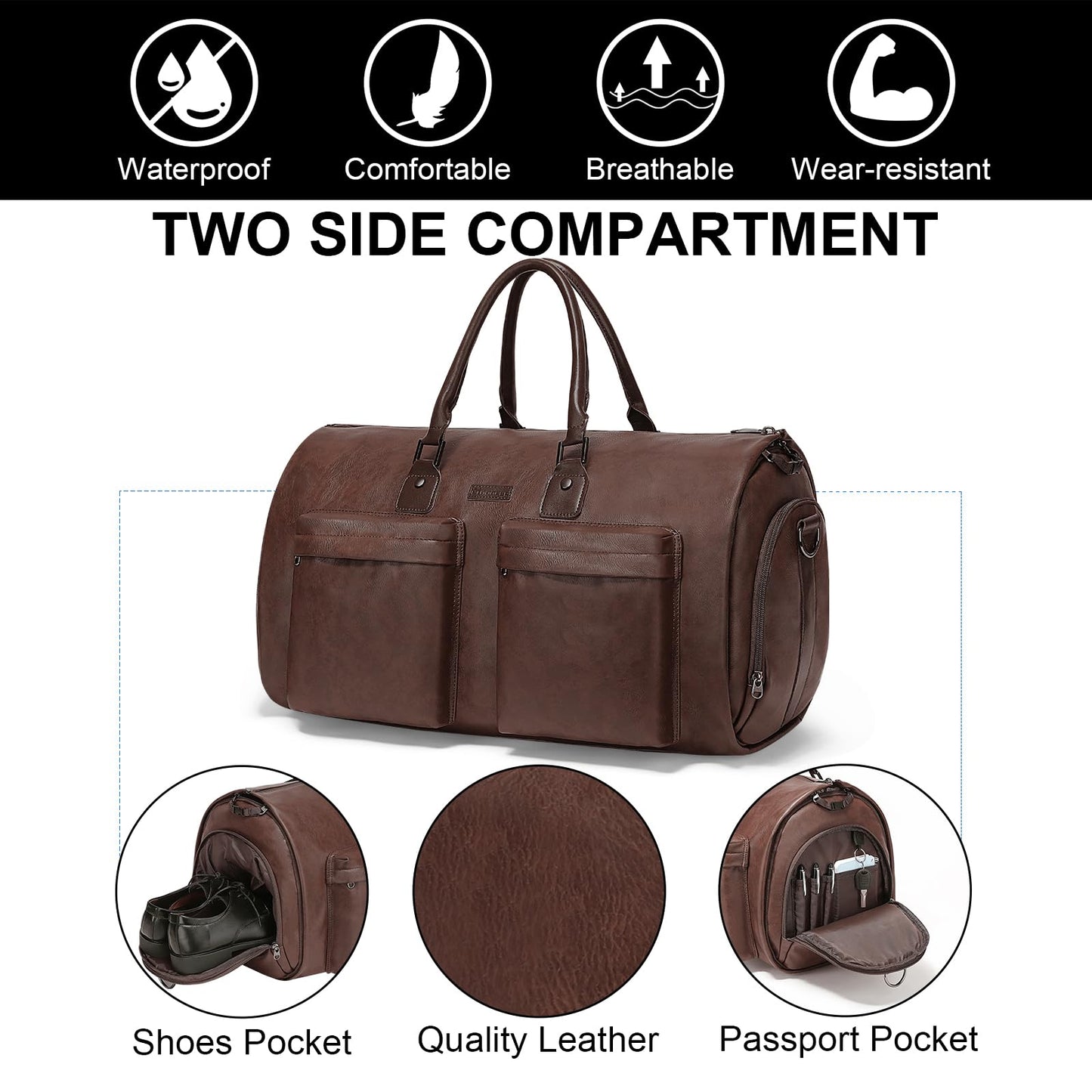 Modoker Travel Garment Bag - Versatile & Stylish