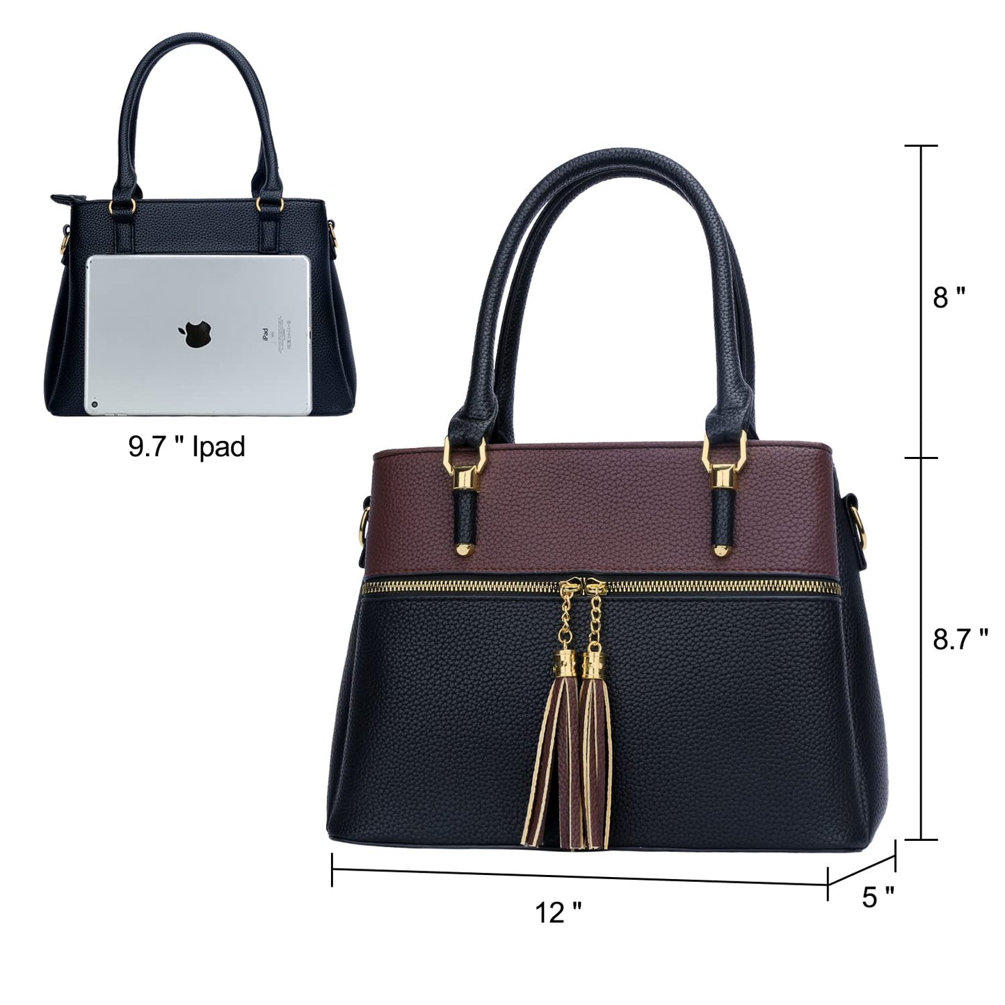 Luxe Leather Satchel & Crossbody Bags