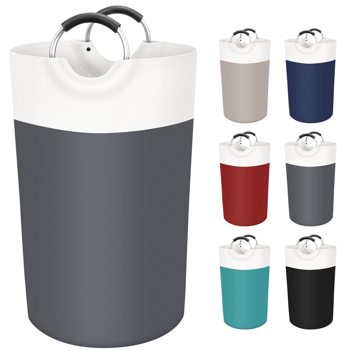 BlissTotes 90L Collapsible Laundry Hamper - Black