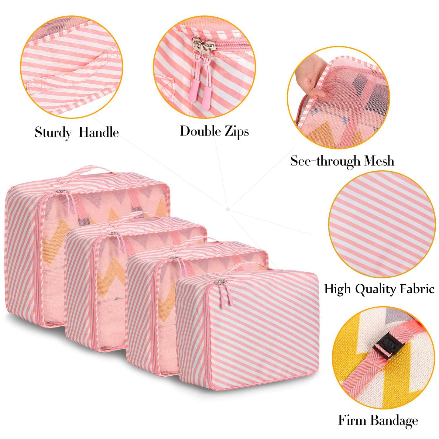 TravelMate 8-Piece Packing Cubes