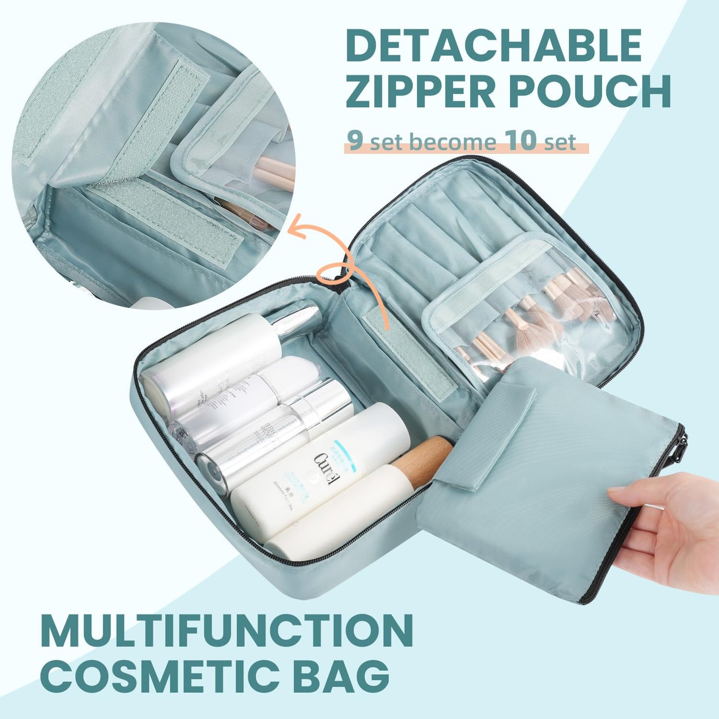BAGAIL Travel Cubes: 8/9 Set Packing Organizers