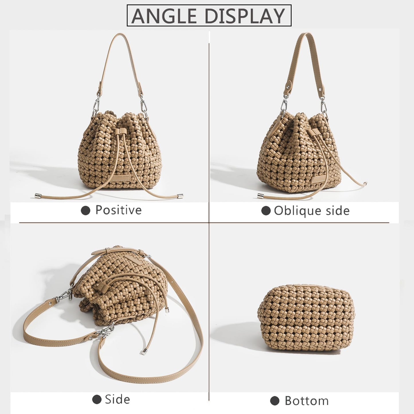 Hollow Bucket Tote Bag