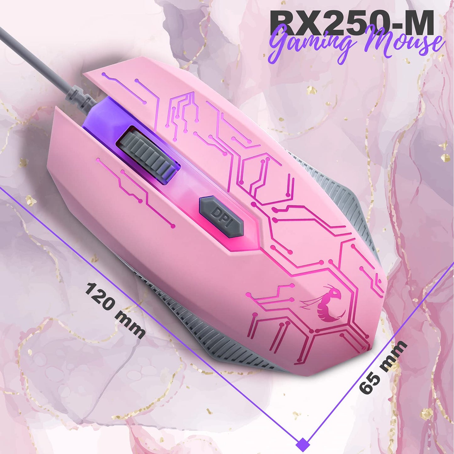 Hornet RX-250: 4-in-1 RGB Gaming Gear Bundle