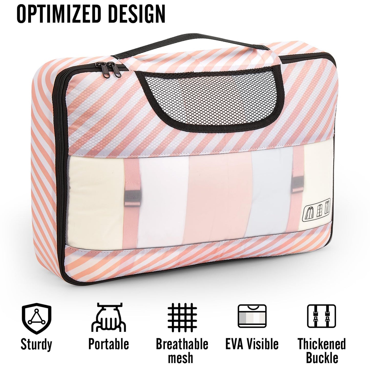 Veken Travel Cubes - 8 Piece Set