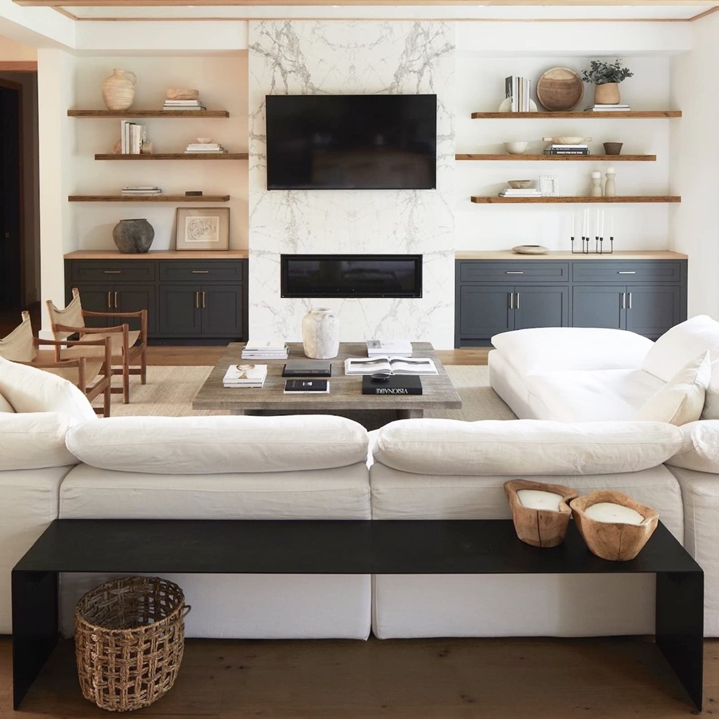 Rustic Farmhouse Shelves (008-40BN)