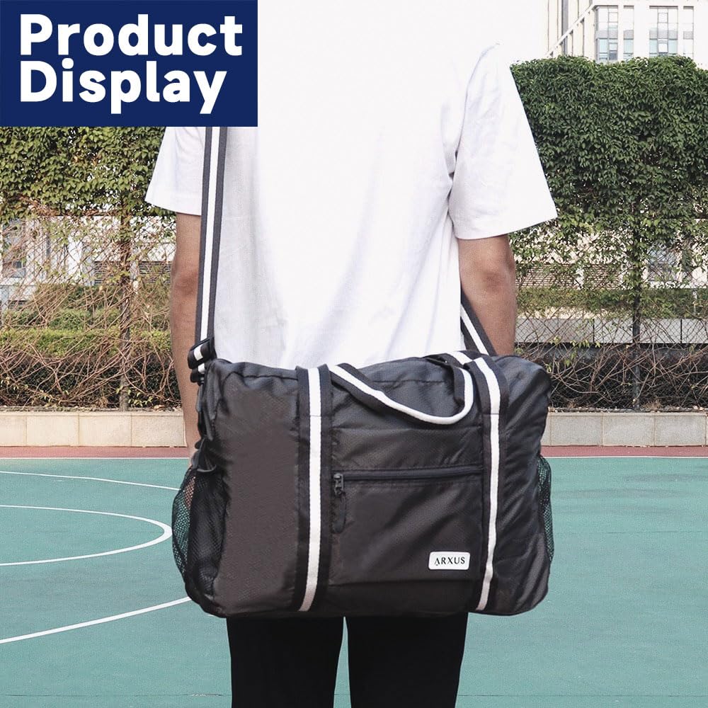 TravelLite Foldable Waterproof Duffle Tote Bag