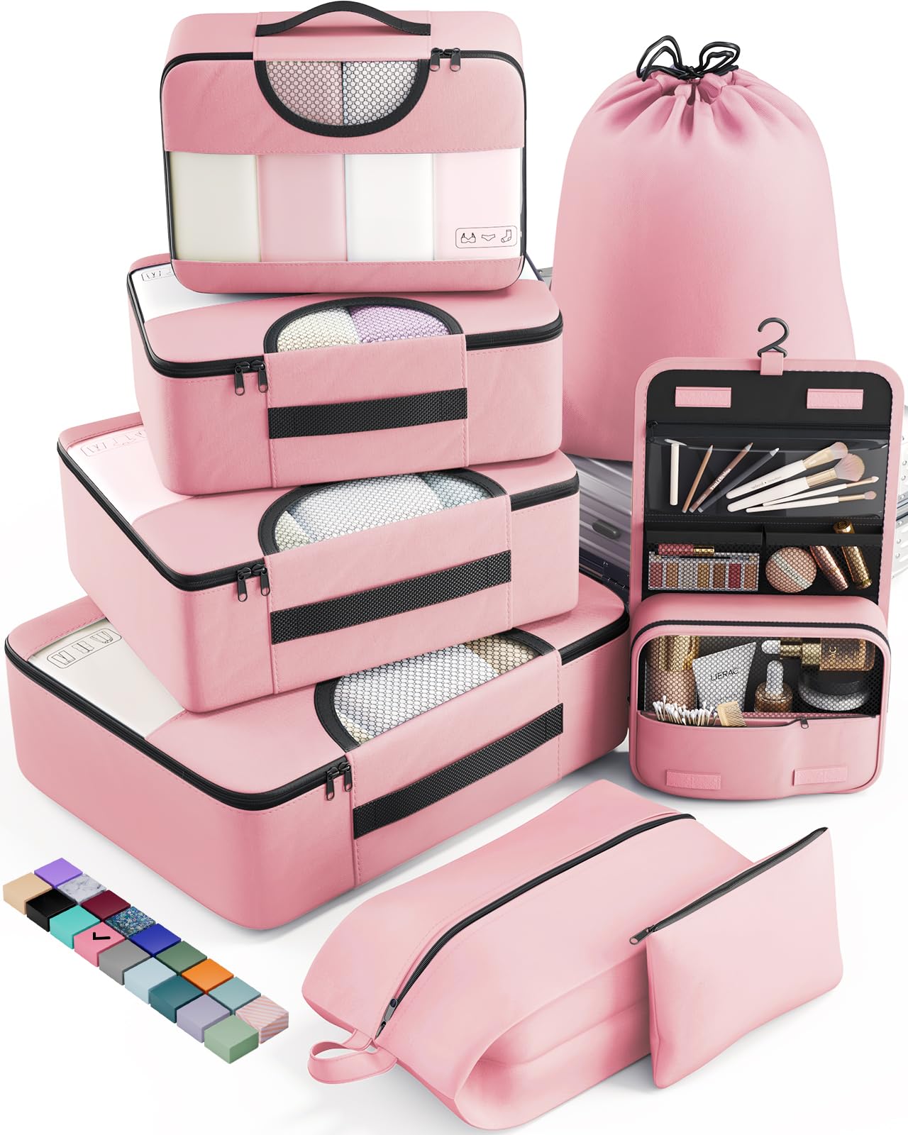Veken Travel Cubes - 8 Piece Set