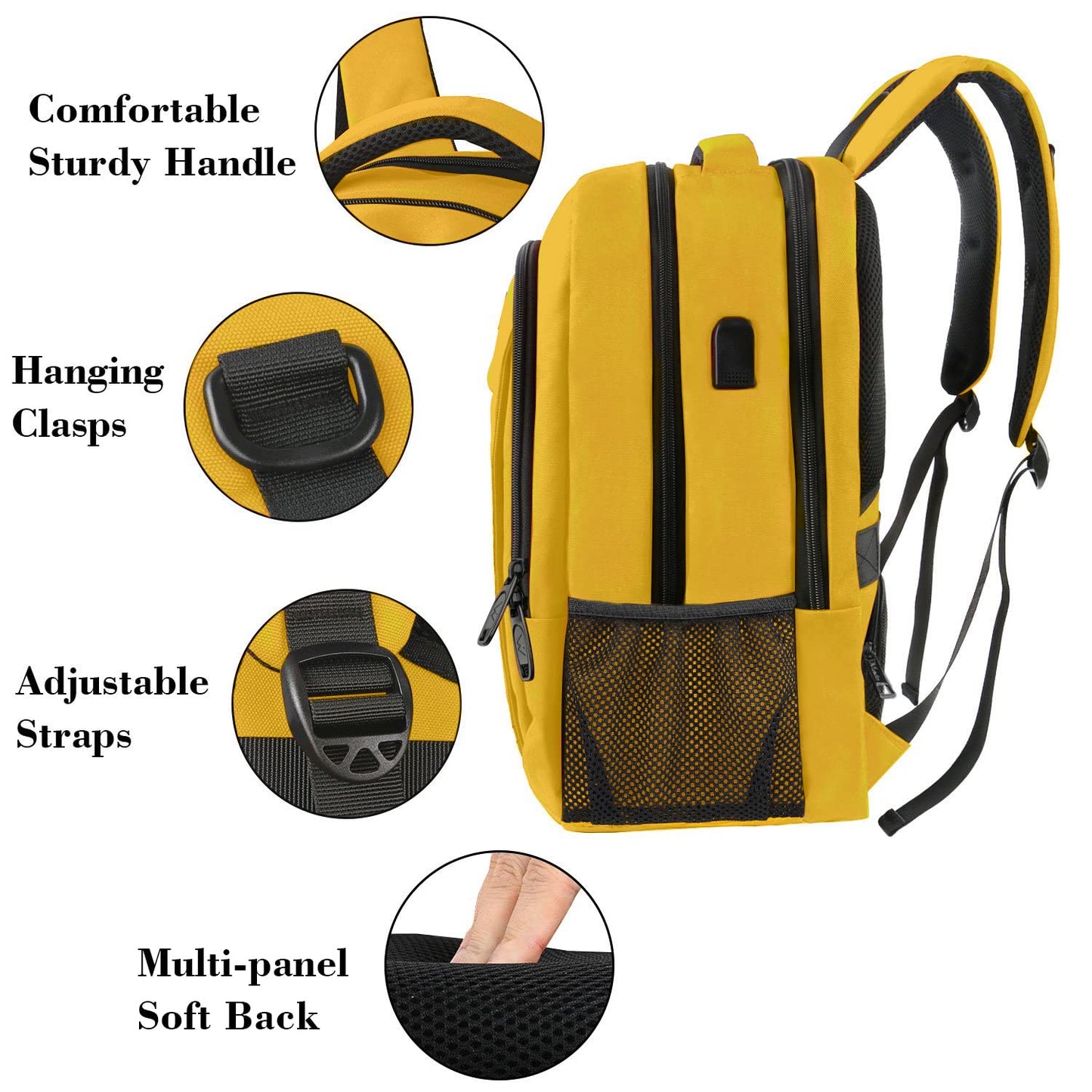 MATEIN SleekGuard Laptop Backpack with USB Port
