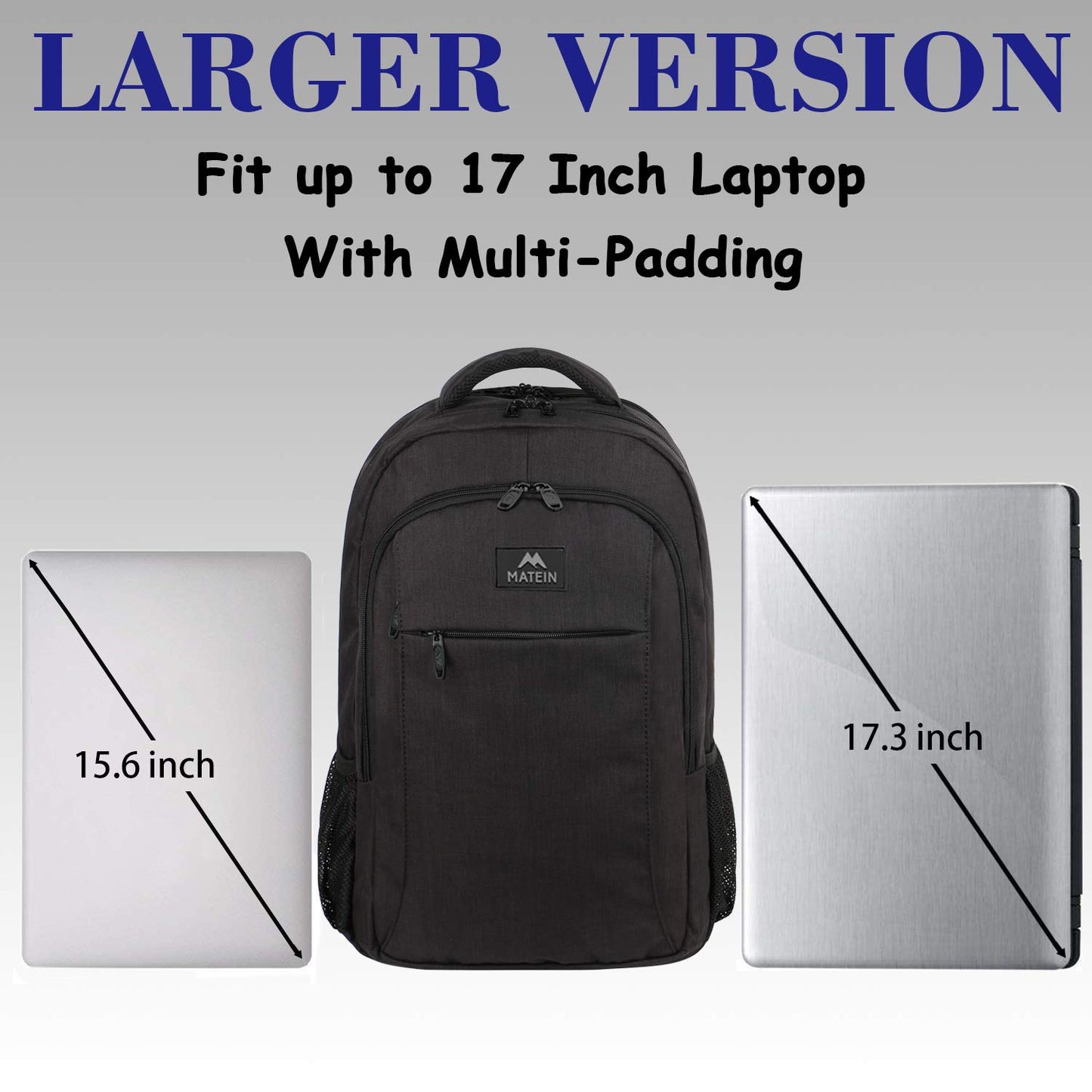 MATEIN SleekGuard Laptop Backpack with USB Port