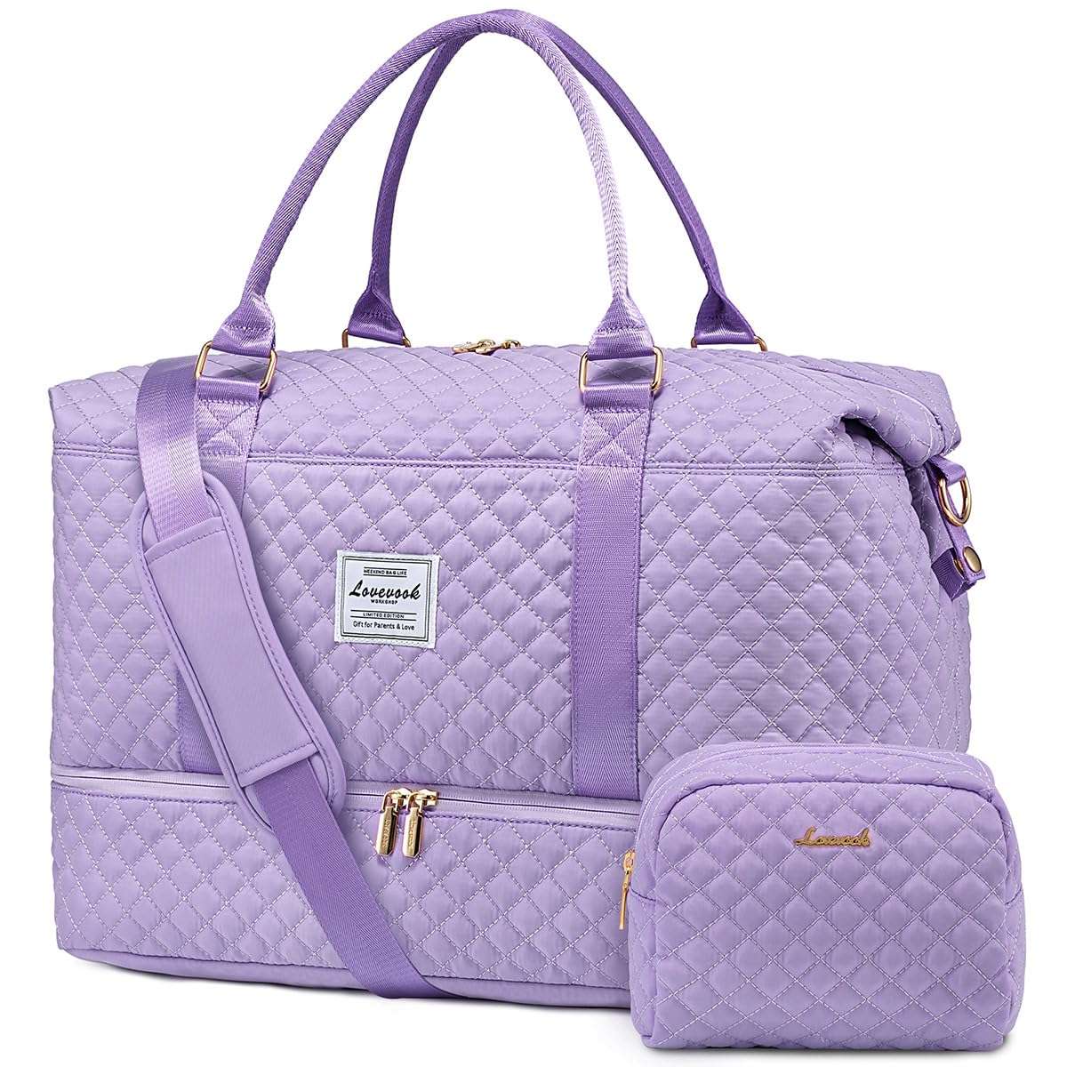LOVEVOOK All-in-One Duffle: Travel & Gym Ready