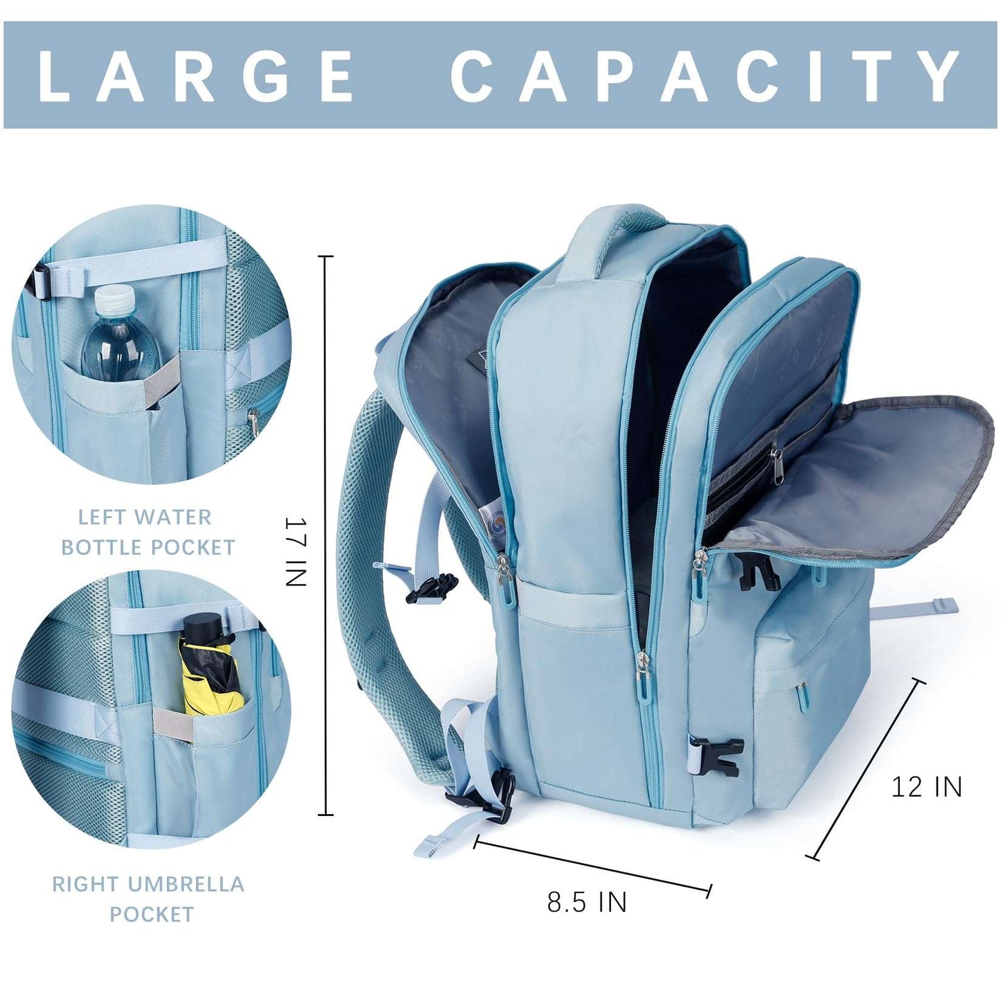 SHRRADOO Travel Backpack