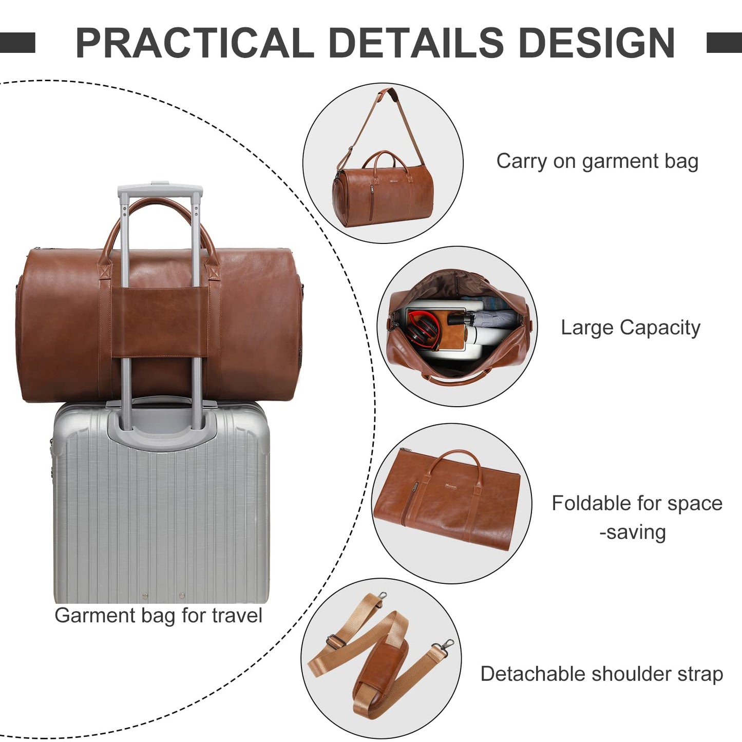 Modoker Travel Garment Bag - Versatile & Stylish