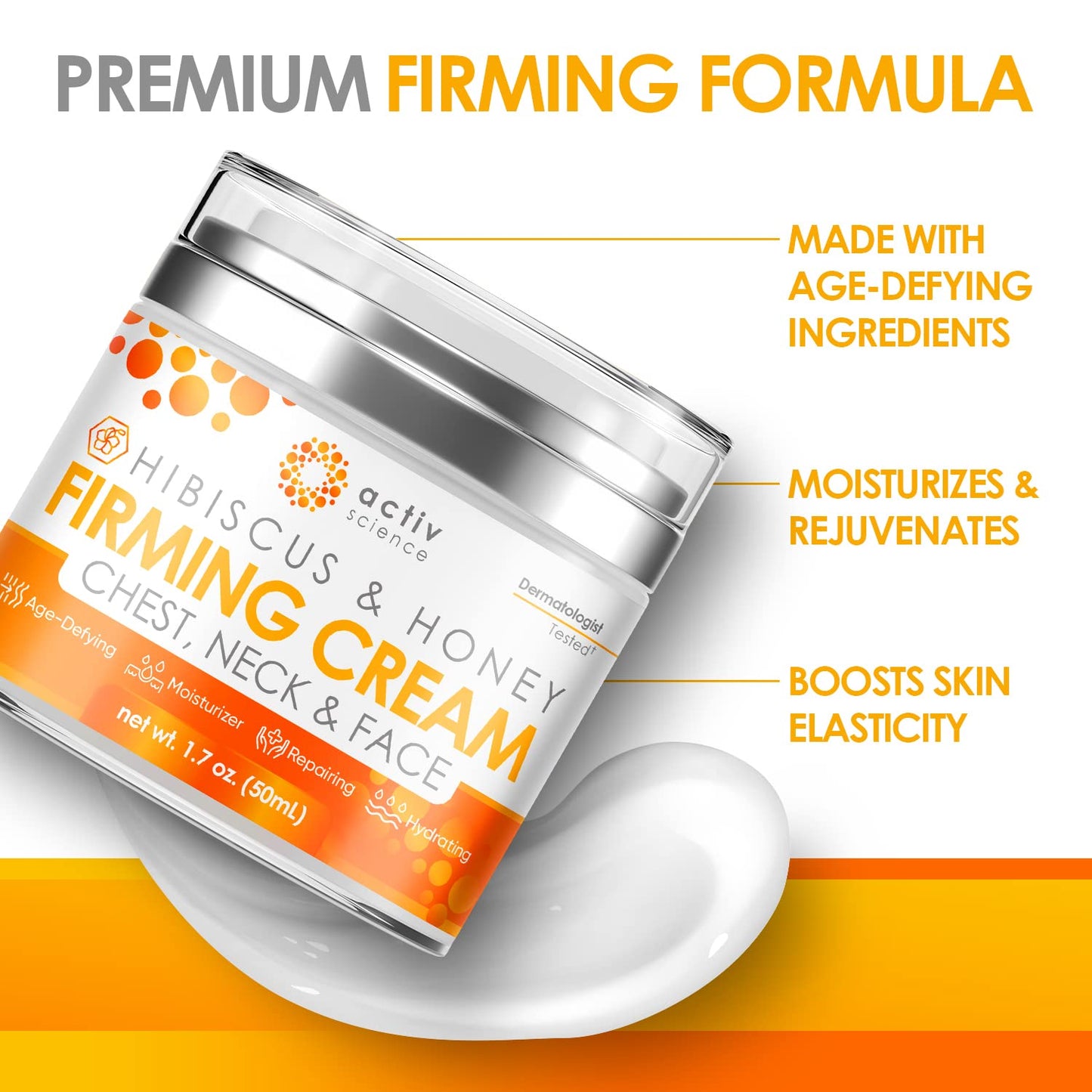 ActiveScience NeckLift Cream - Firm & Hydrate Formula
