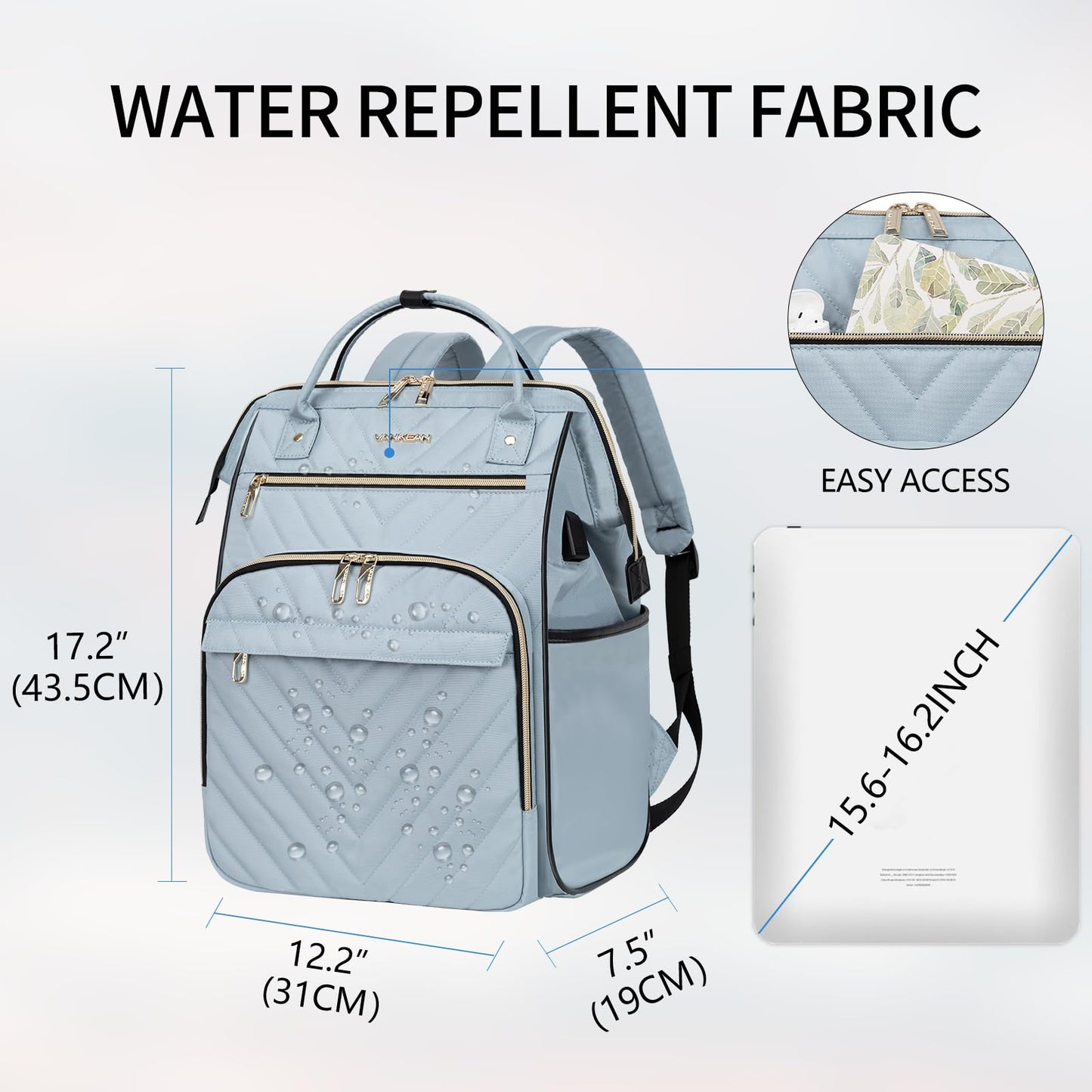 Vankean 17 Laptop Backpack