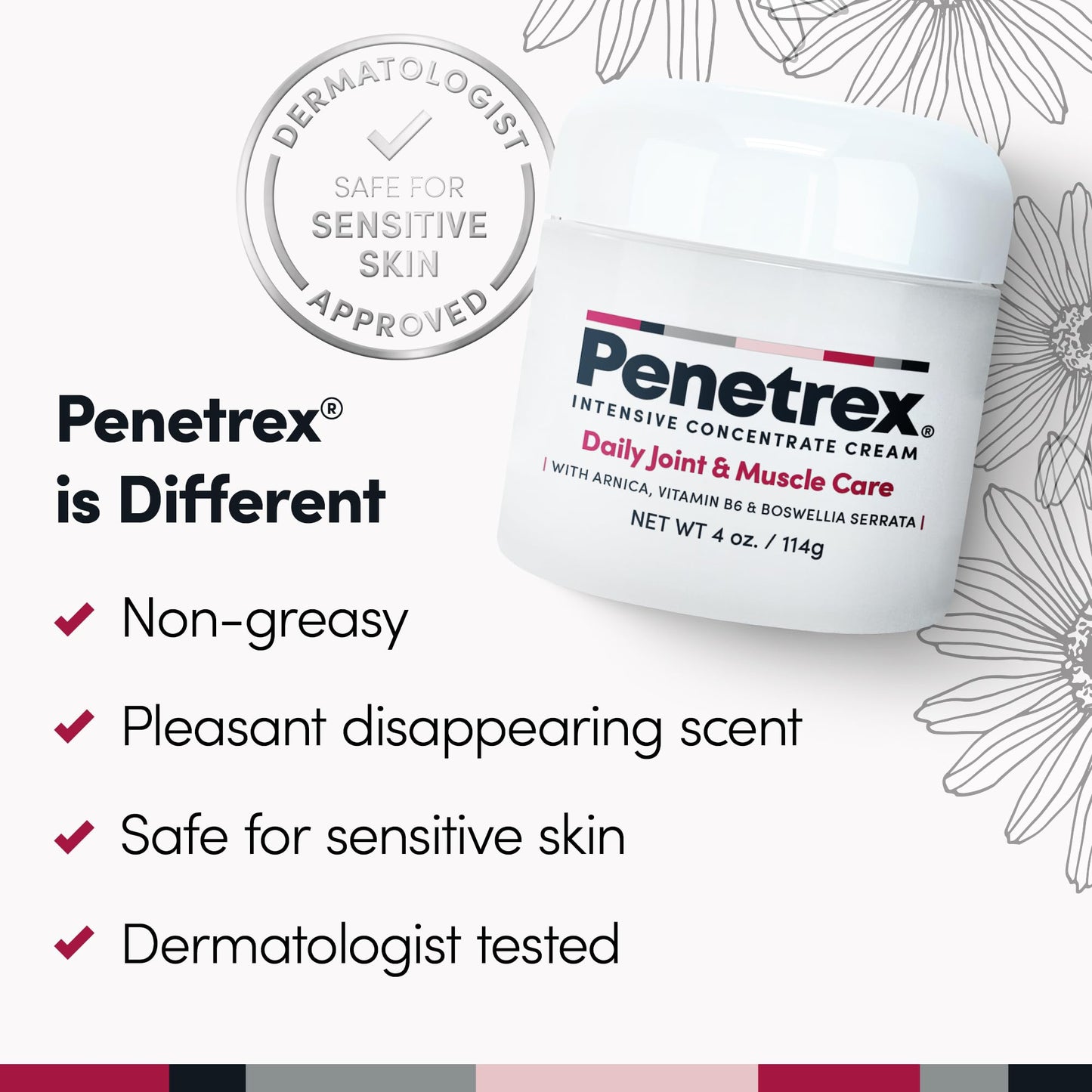 Penetrex Relief Cream - Soothing Muscle Rub 2oz