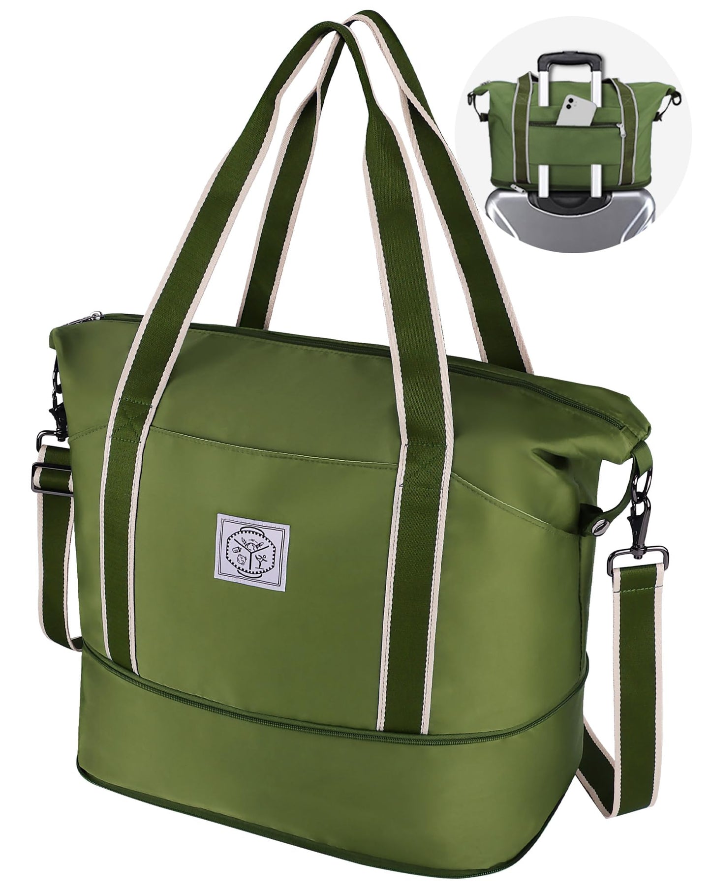 WALNEW Foldable Waterproof Travel Duffel Bag