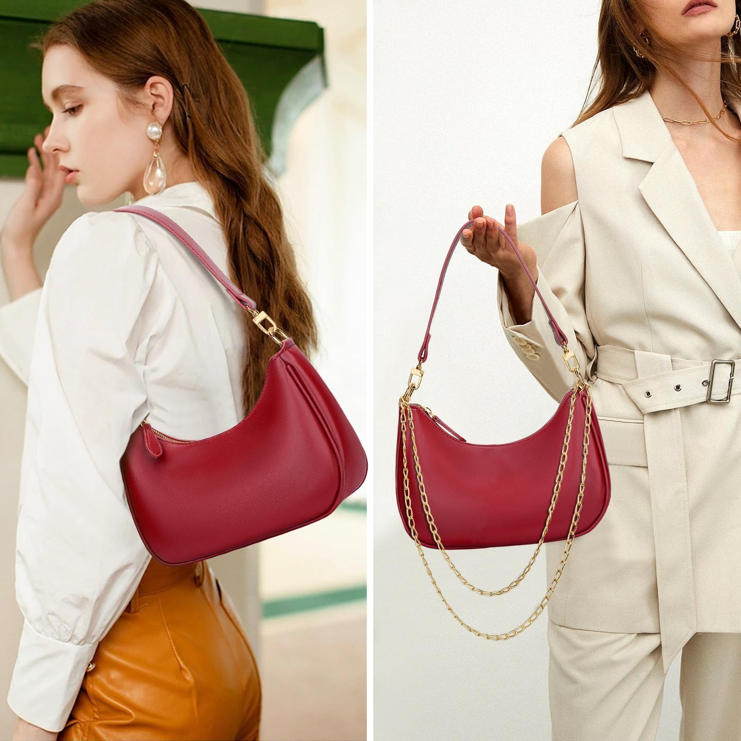 Chic Retro Hobo Bag - KKXIU Women's Purse Collection