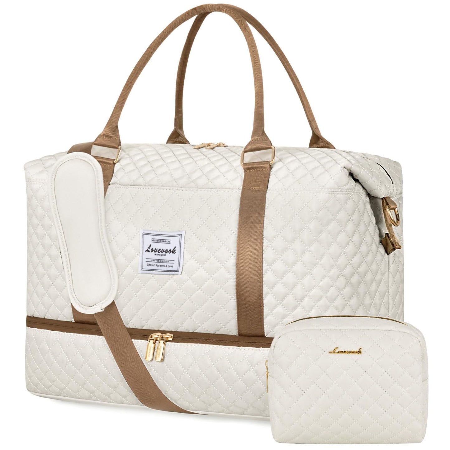 LOVEVOOK All-in-One Duffle: Travel & Gym Ready