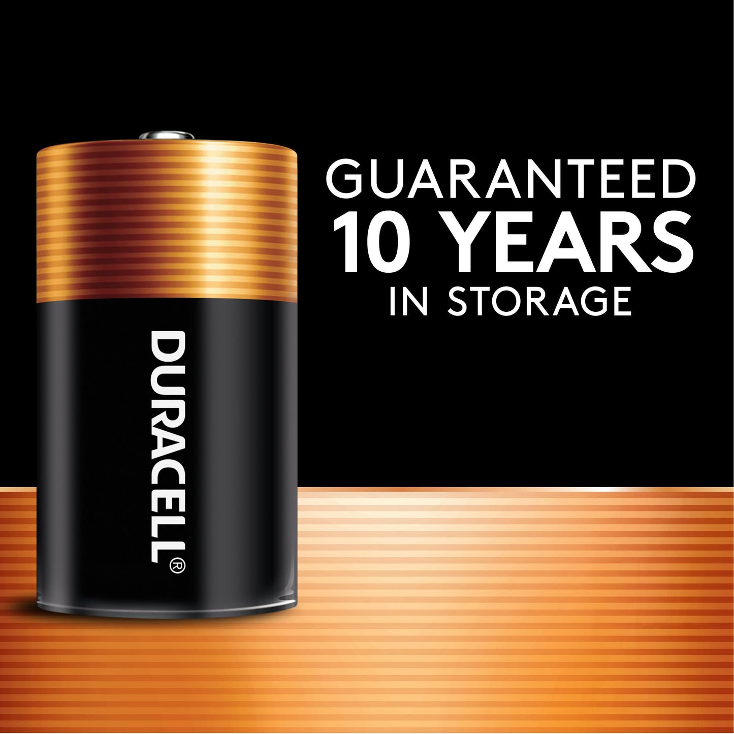 DuraPower D Batteries, 8 Pack