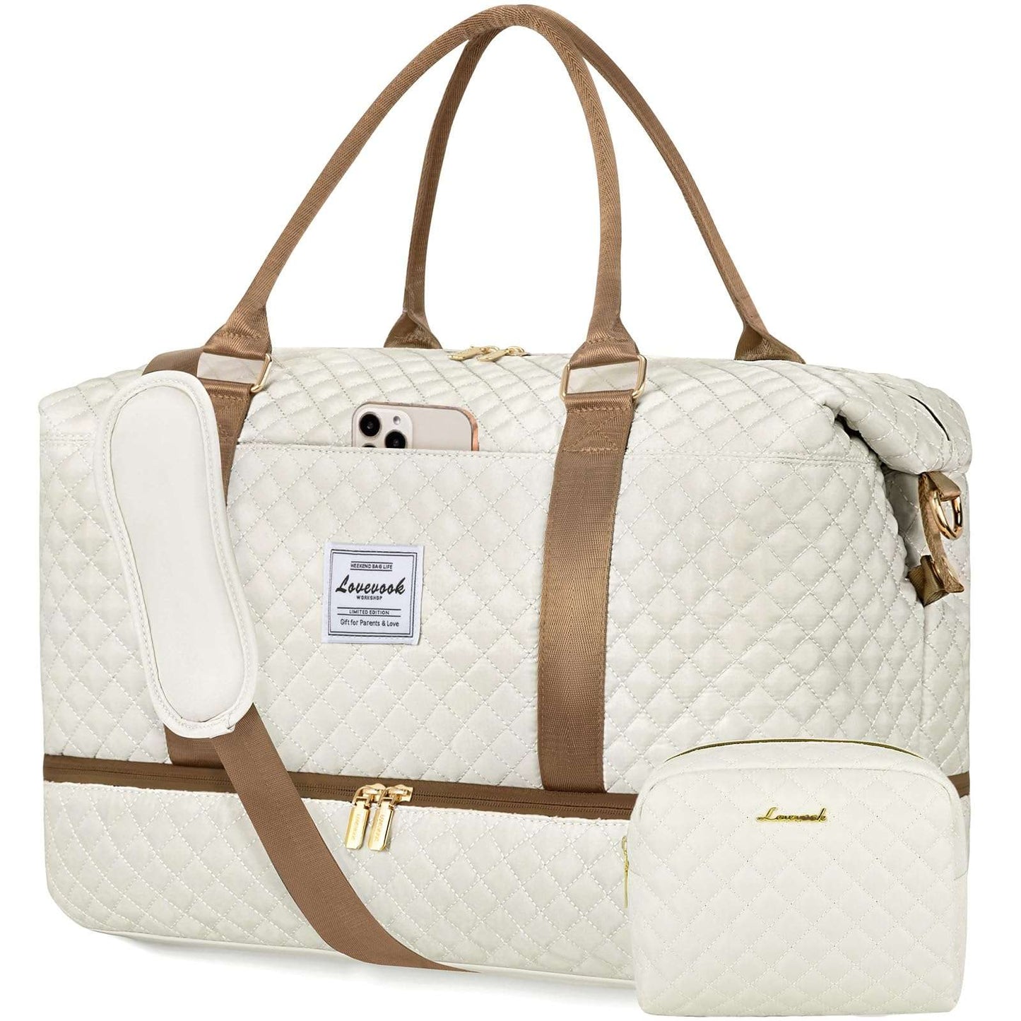 LOVEVOOK All-in-One Duffle: Travel & Gym Ready