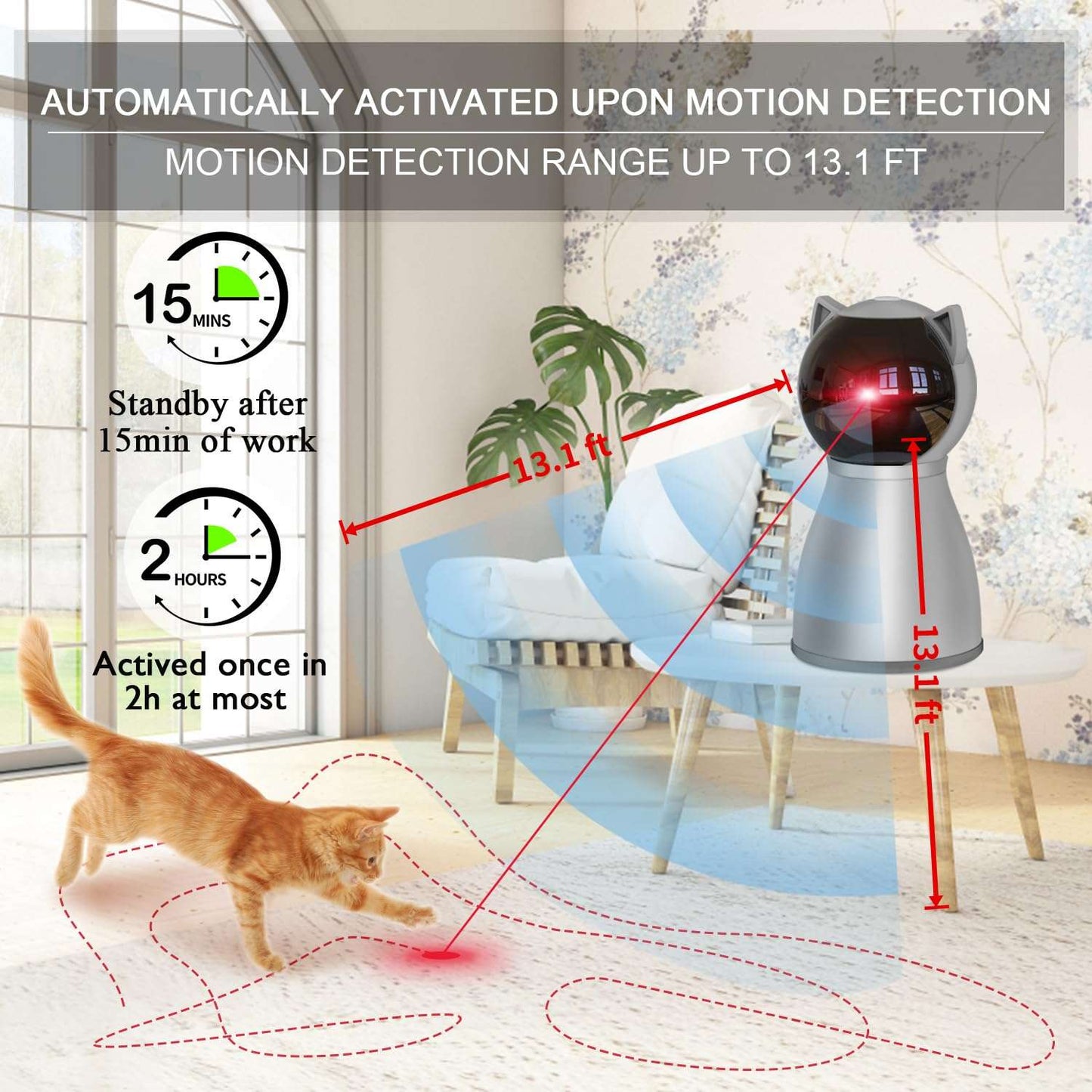 MovePurr Laser Toy