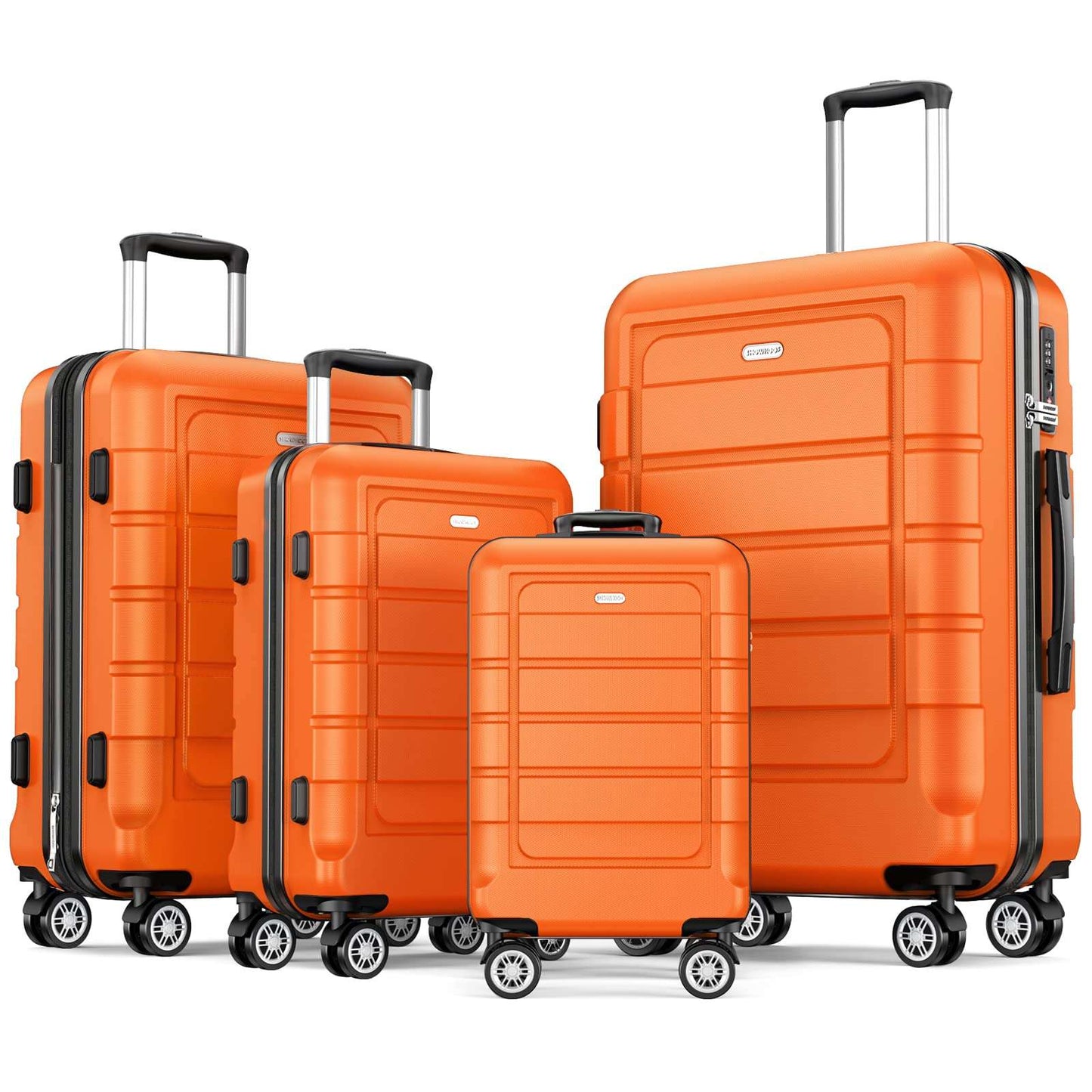 Expandable ShowKoo Suitcase - Durable & TSA Lock