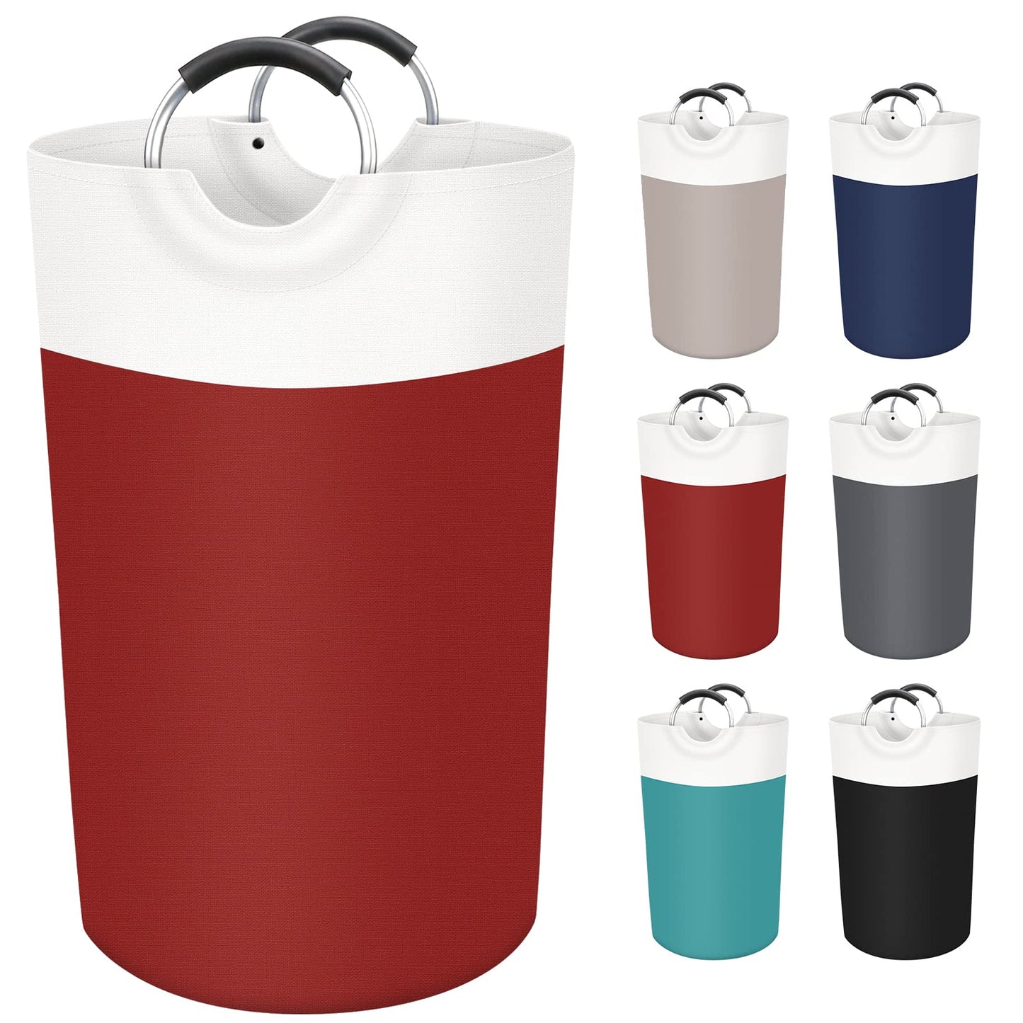 BlissTotes 90L Collapsible Laundry Hamper - Black