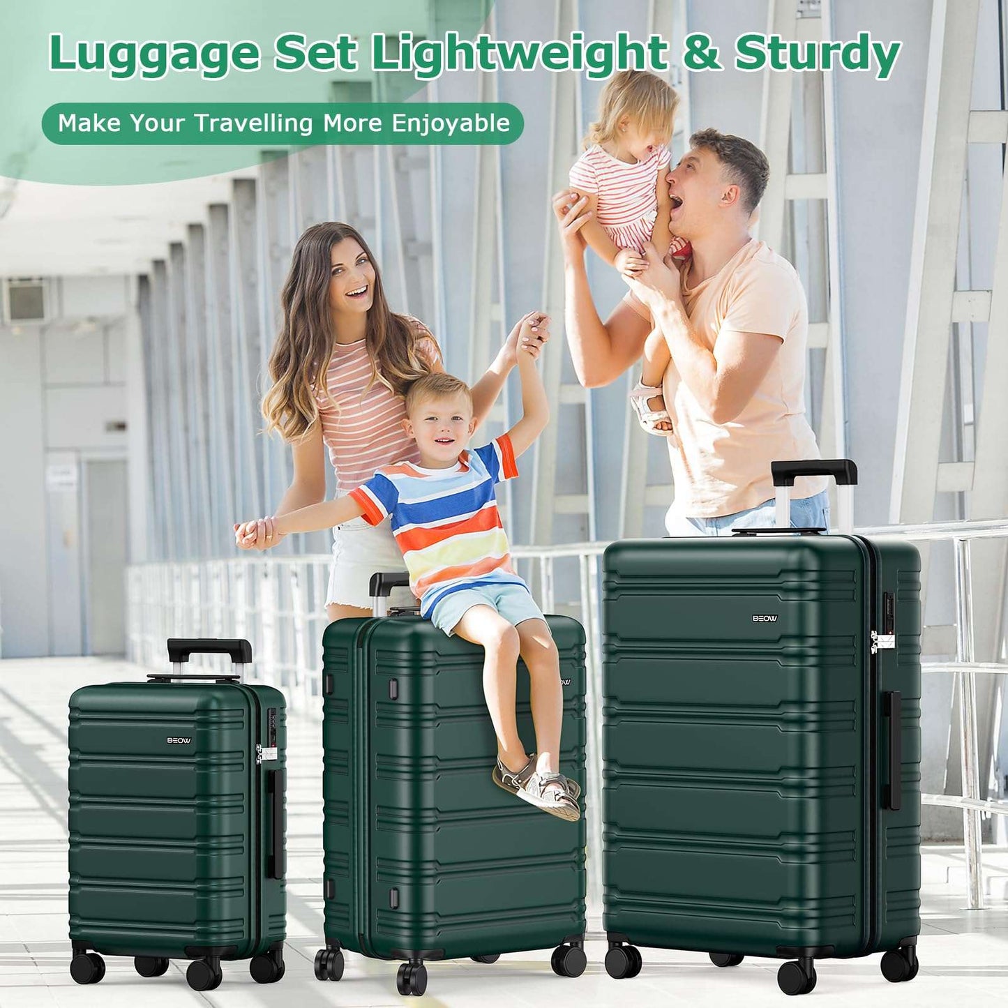BEOW Spinner Luggage Set