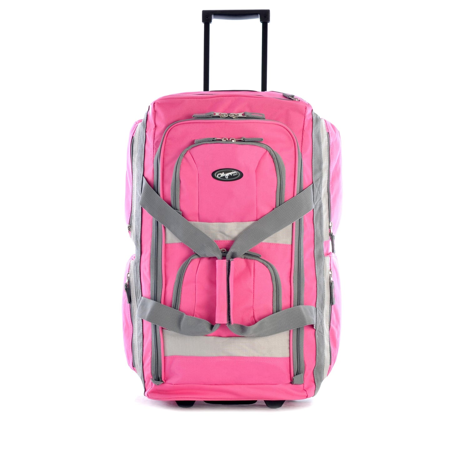 Olympia 22 Max Wheeled Duffel: 8-Pocket Water-Resist