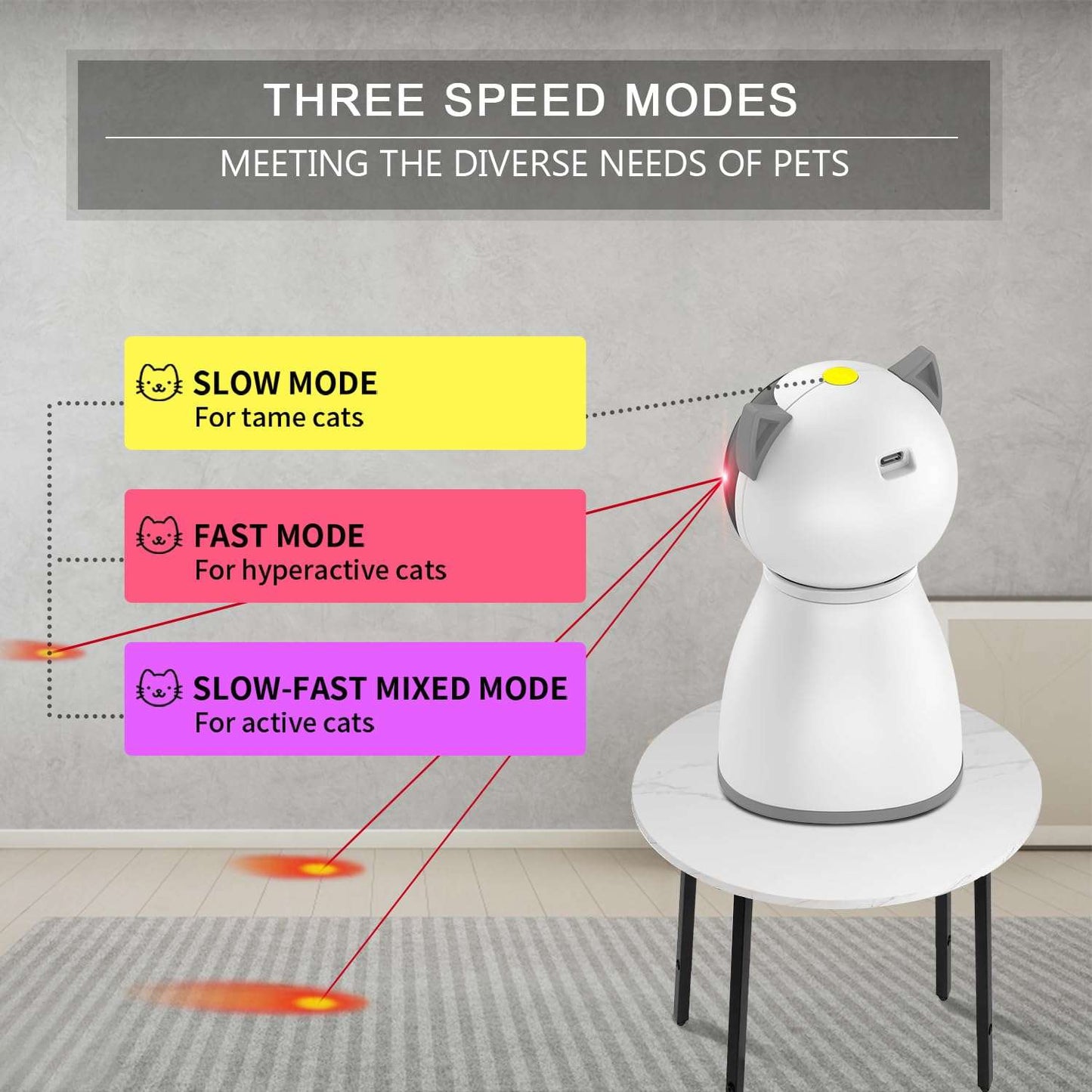 MovePurr Laser Toy