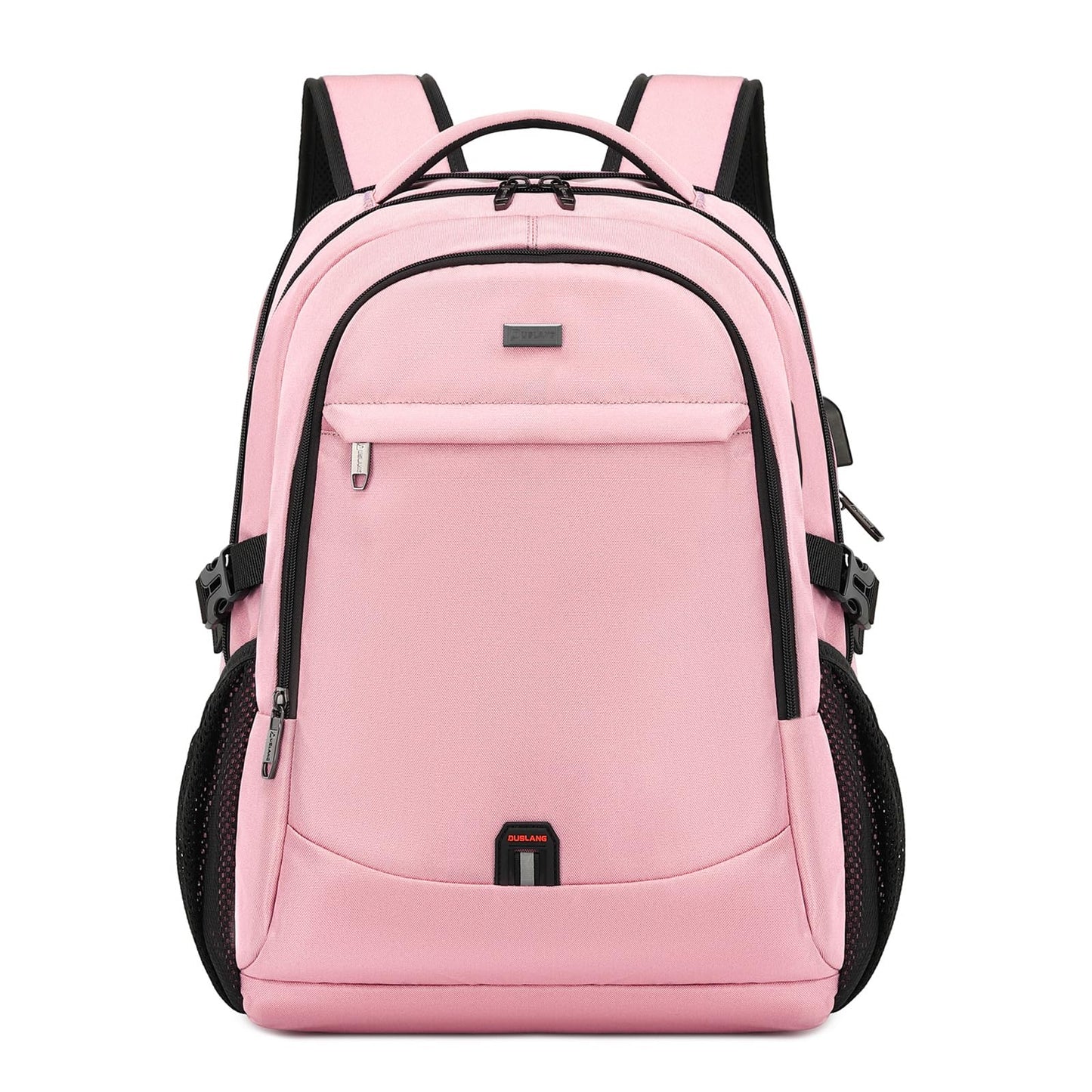 DUSLANG Travel Laptop Backpack with USB Port - Black