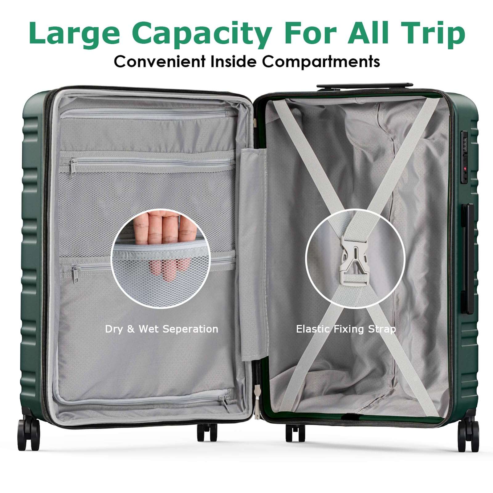 BEOW Spinner Luggage Set