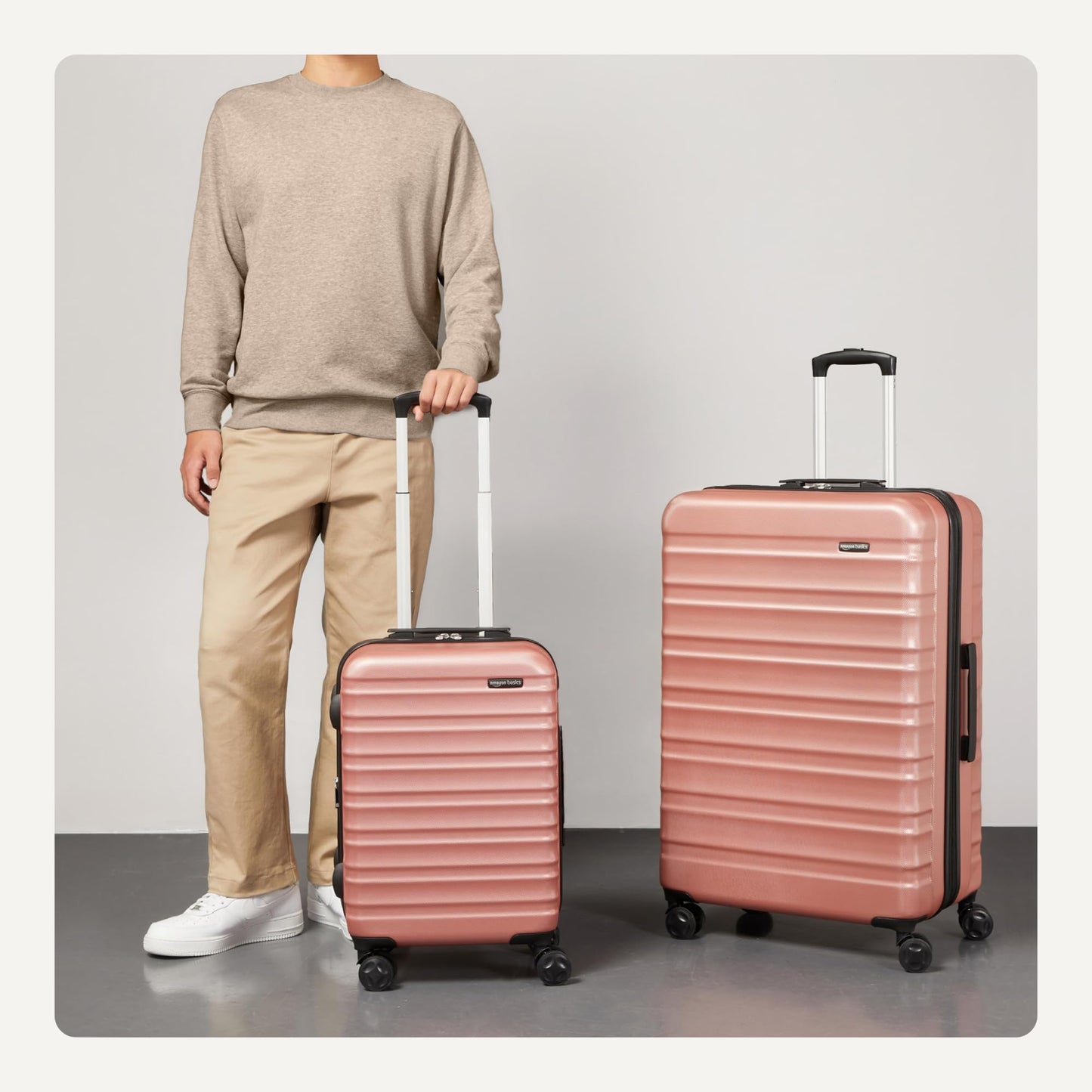 Rose Gold Hardside Carry-On
