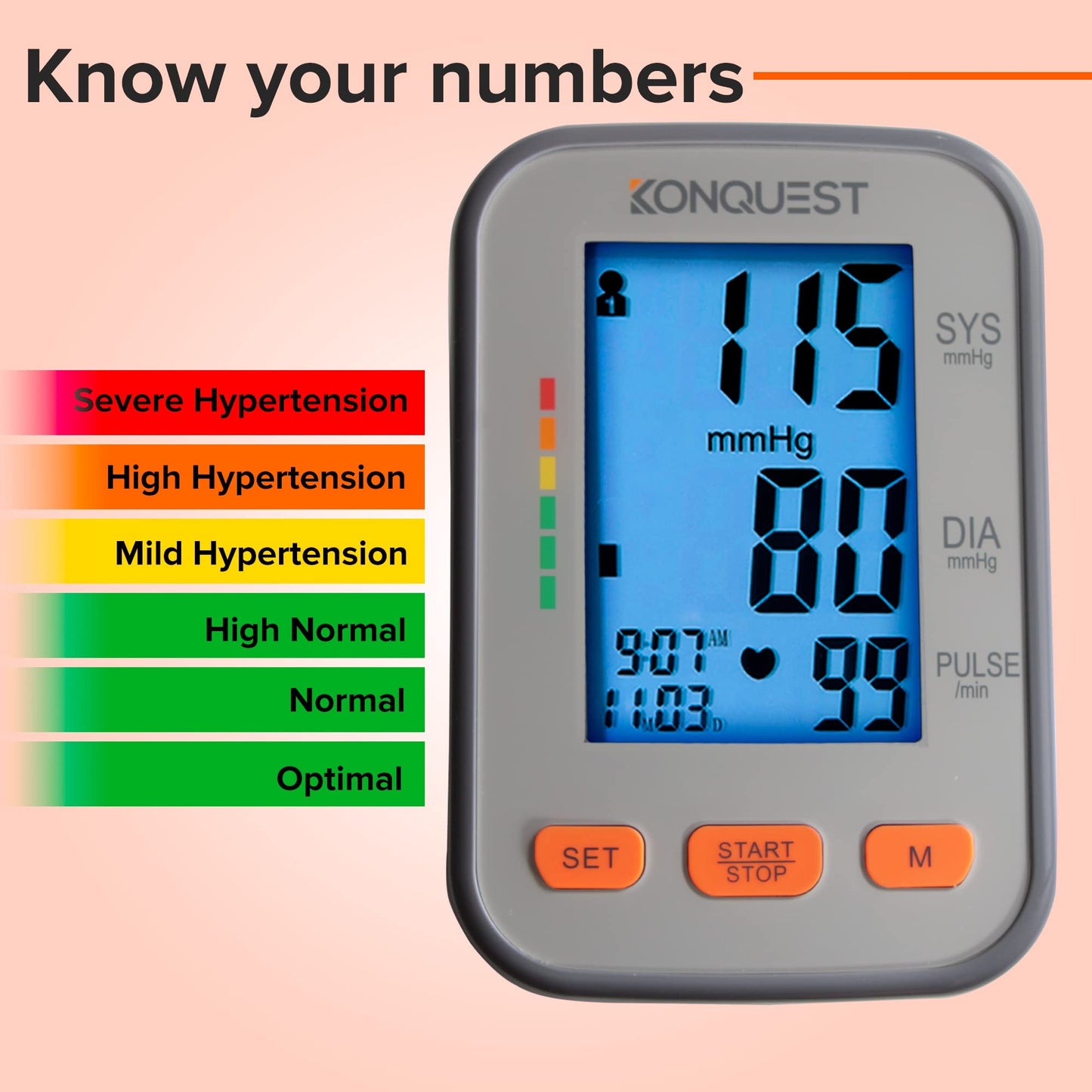 Konquest ArmBP Monitor