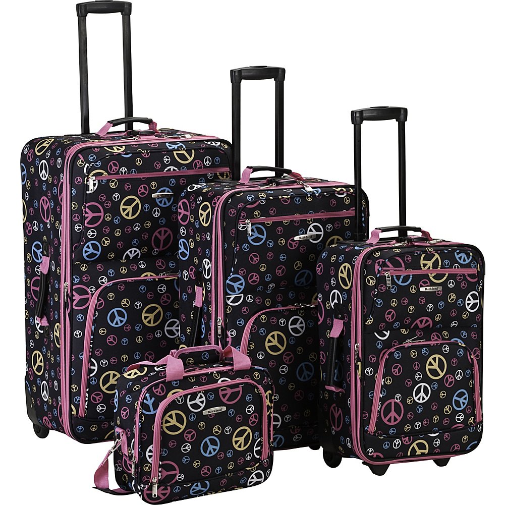 Rockland Expandable Dot Luggage Set - 2 Piece