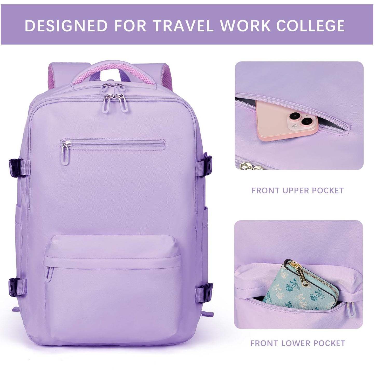SHRRADOO Travel Backpack