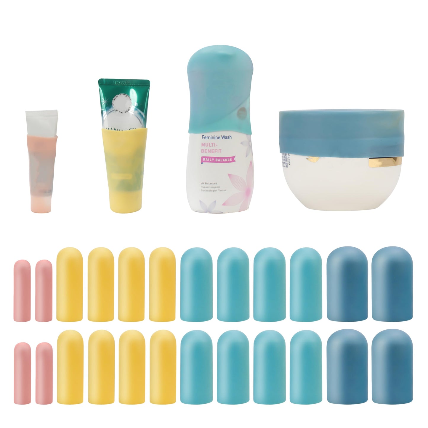 TravelGuard Silicone Bottle Covers: Leak-Proof Essentials