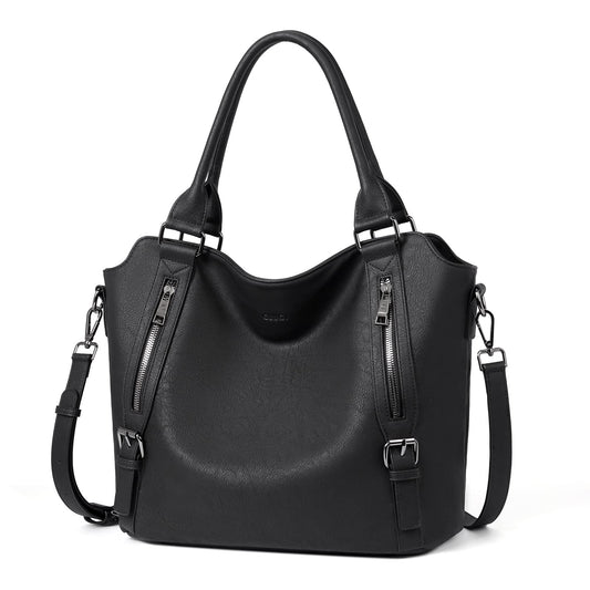 CLUCI Eco Luxe Vegan Leather Tote Bag