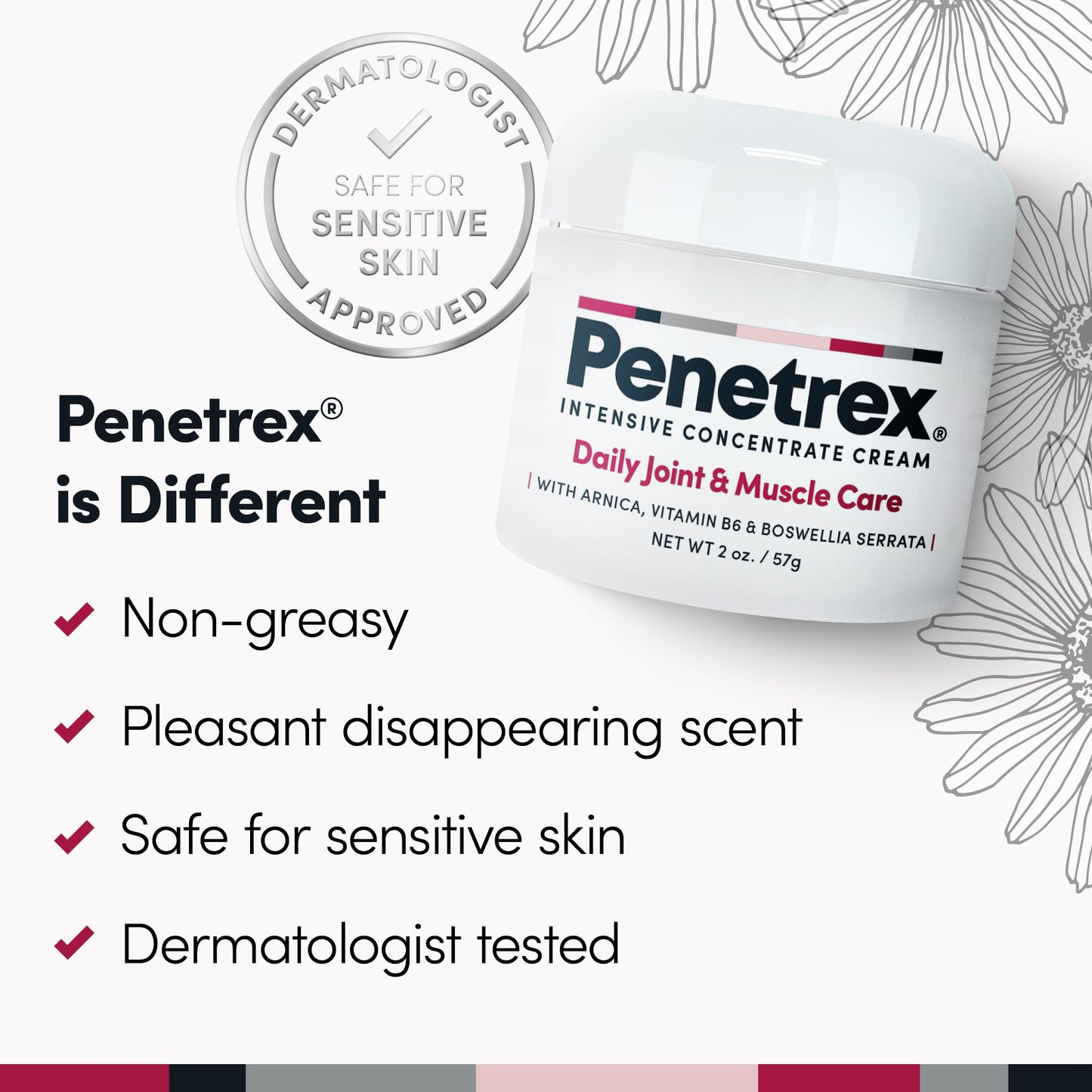 Penetrex Relief Cream - Soothing Muscle Rub 2oz