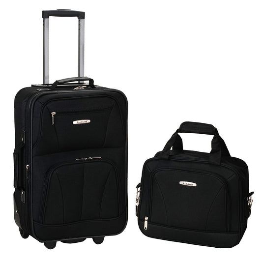 Rockland Expandable Dot Luggage Set - 2 Piece