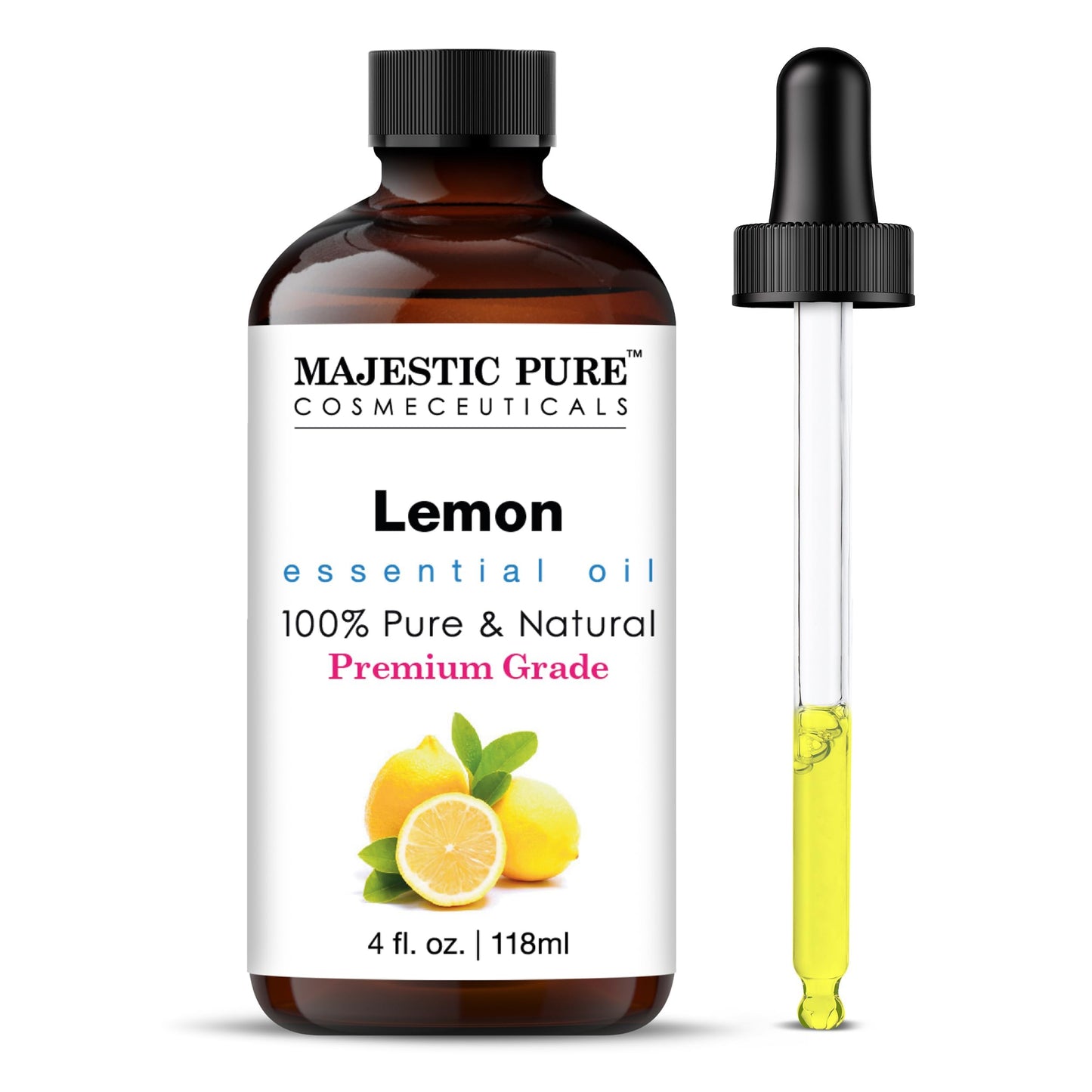 Majestic Pure Lavender Oil with Dropper 4oz