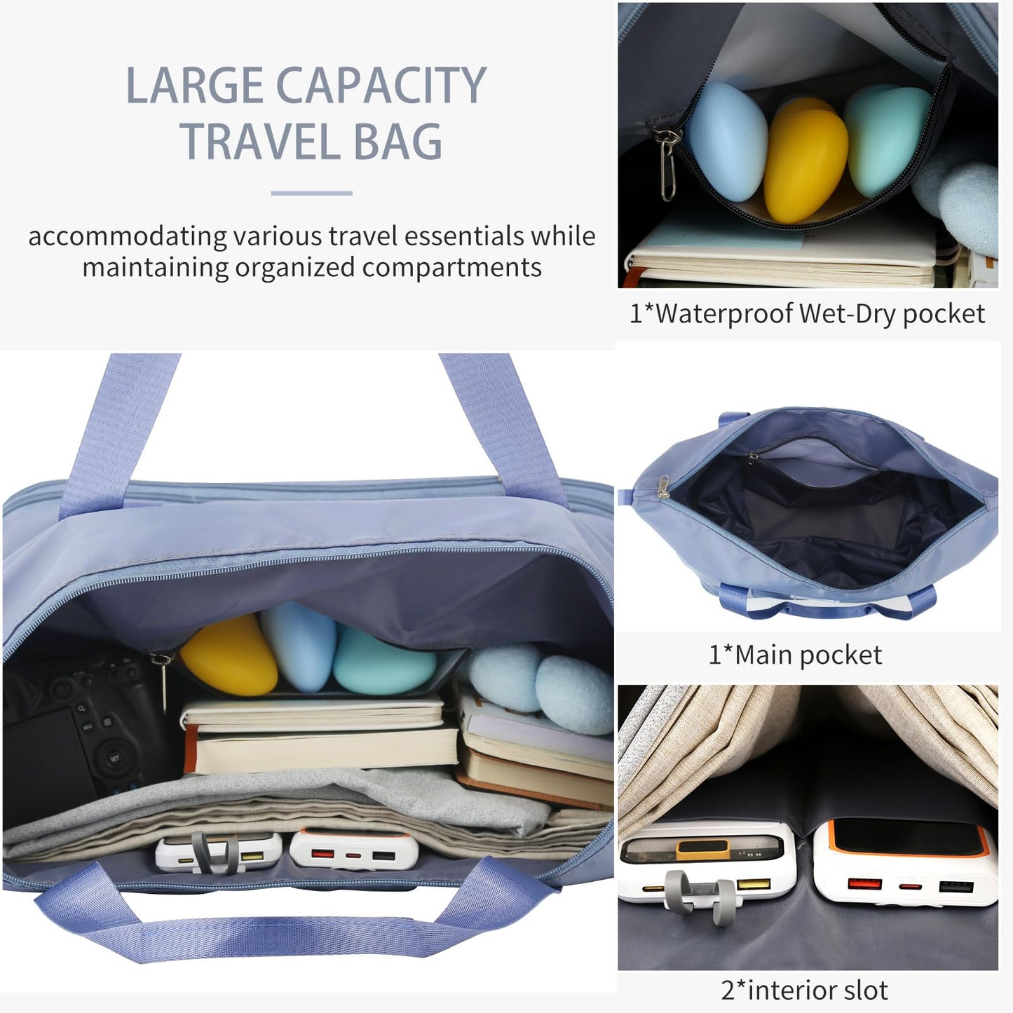 VoyagePro Expandable Wheeled Duffle Bag