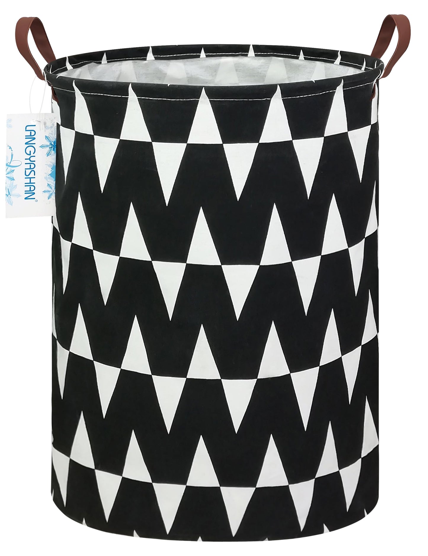 Collapsible Canvas Hamper by LANGYASHAN