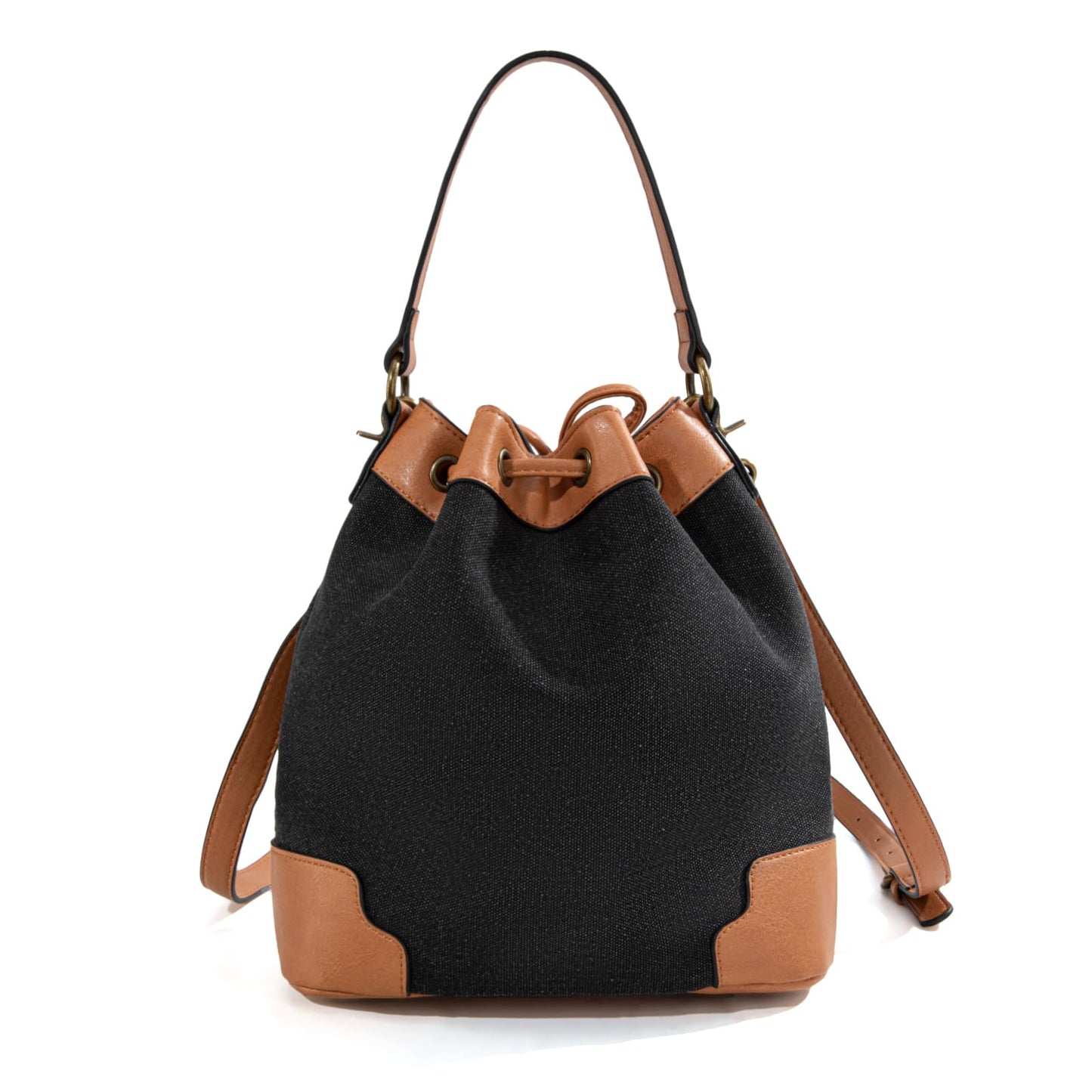 Montana West Lee Drawstring Hobo Bucket Bag