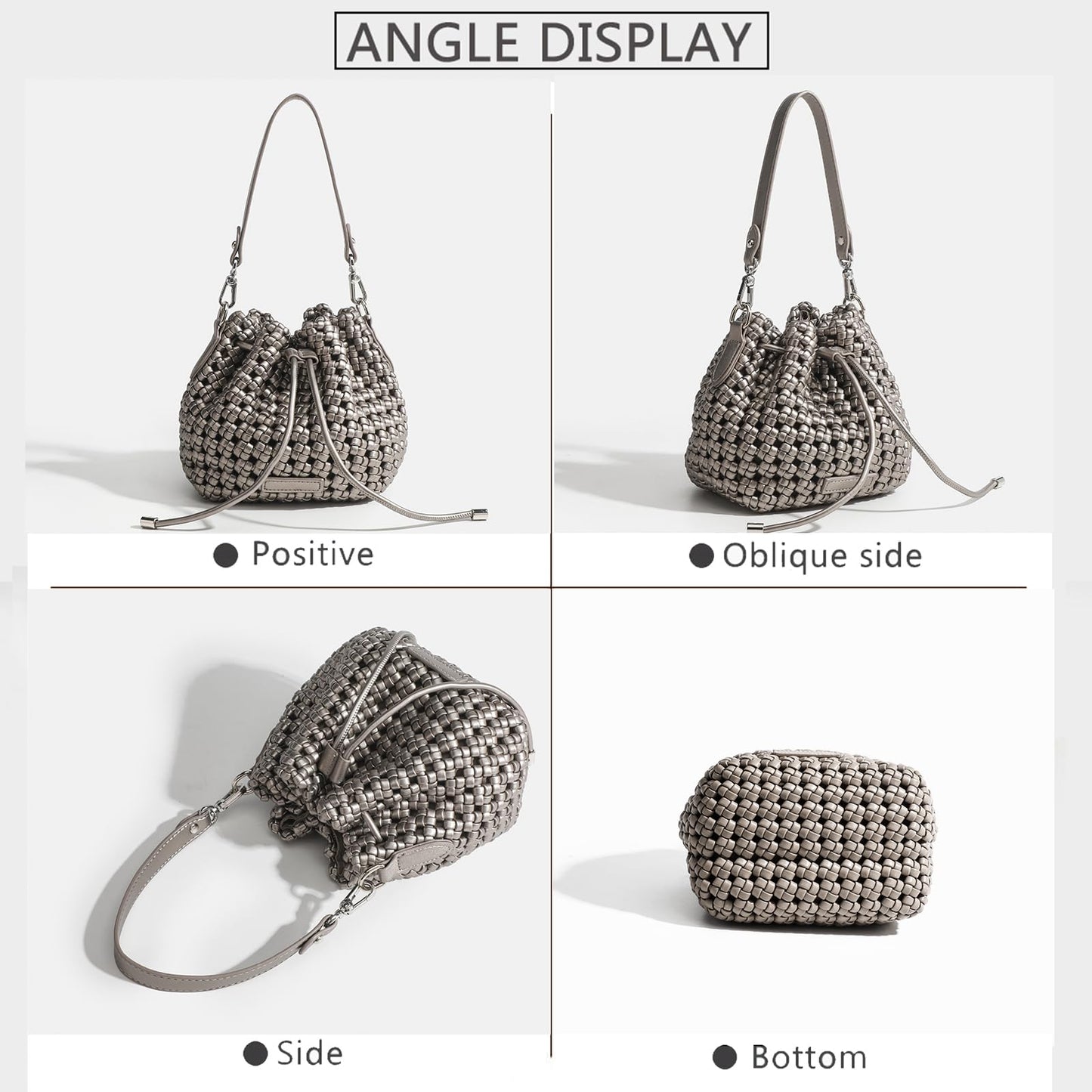 Hollow Bucket Tote Bag