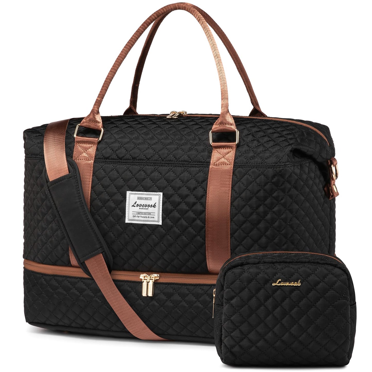 LOVEVOOK All-in-One Duffle: Travel & Gym Ready